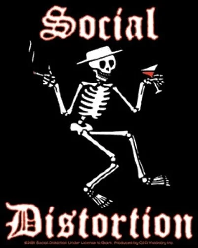 July 1992 Tour Dates With Social Distortion
