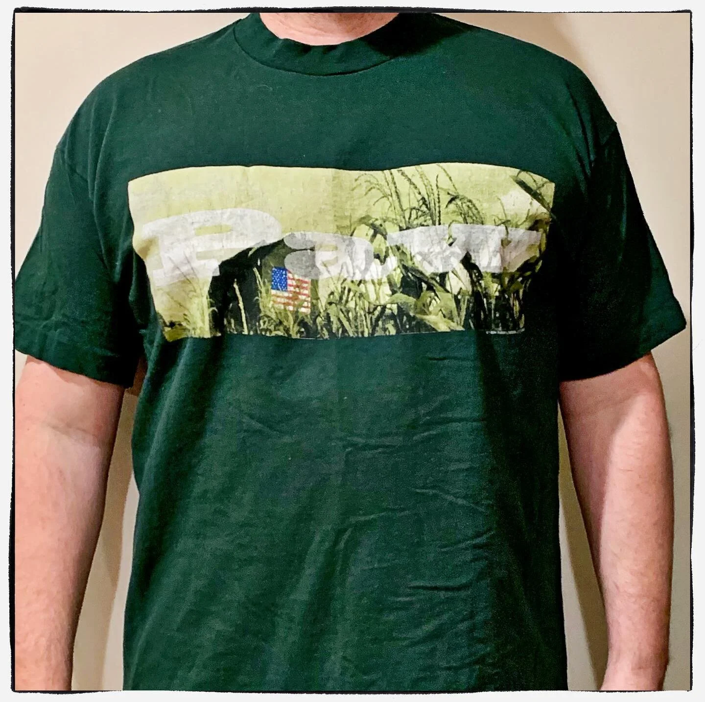 Green T-shirt for Summer 1994 Tour