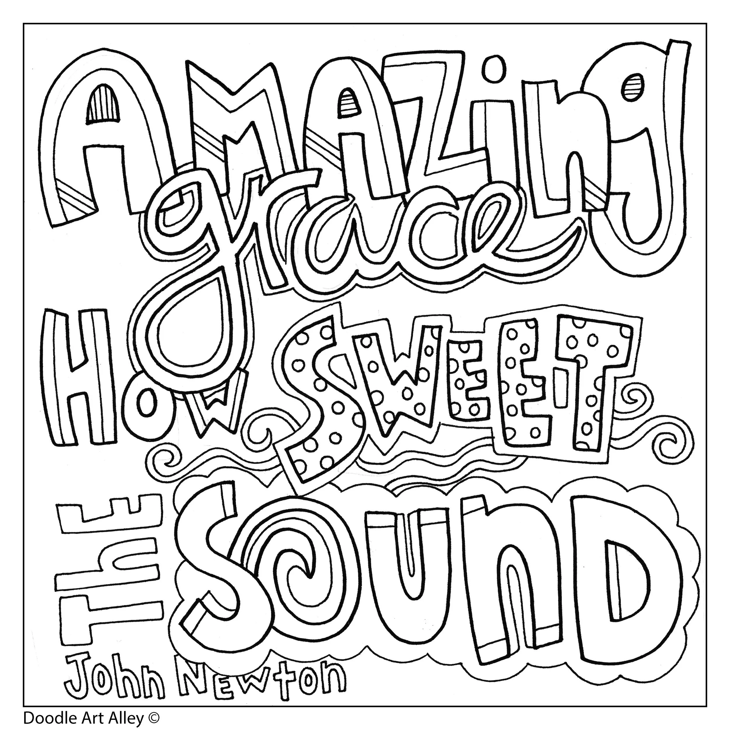 Black and white coloring page with the phrase 'Mom! I chewed my homework' in large, playful, outlined letters.