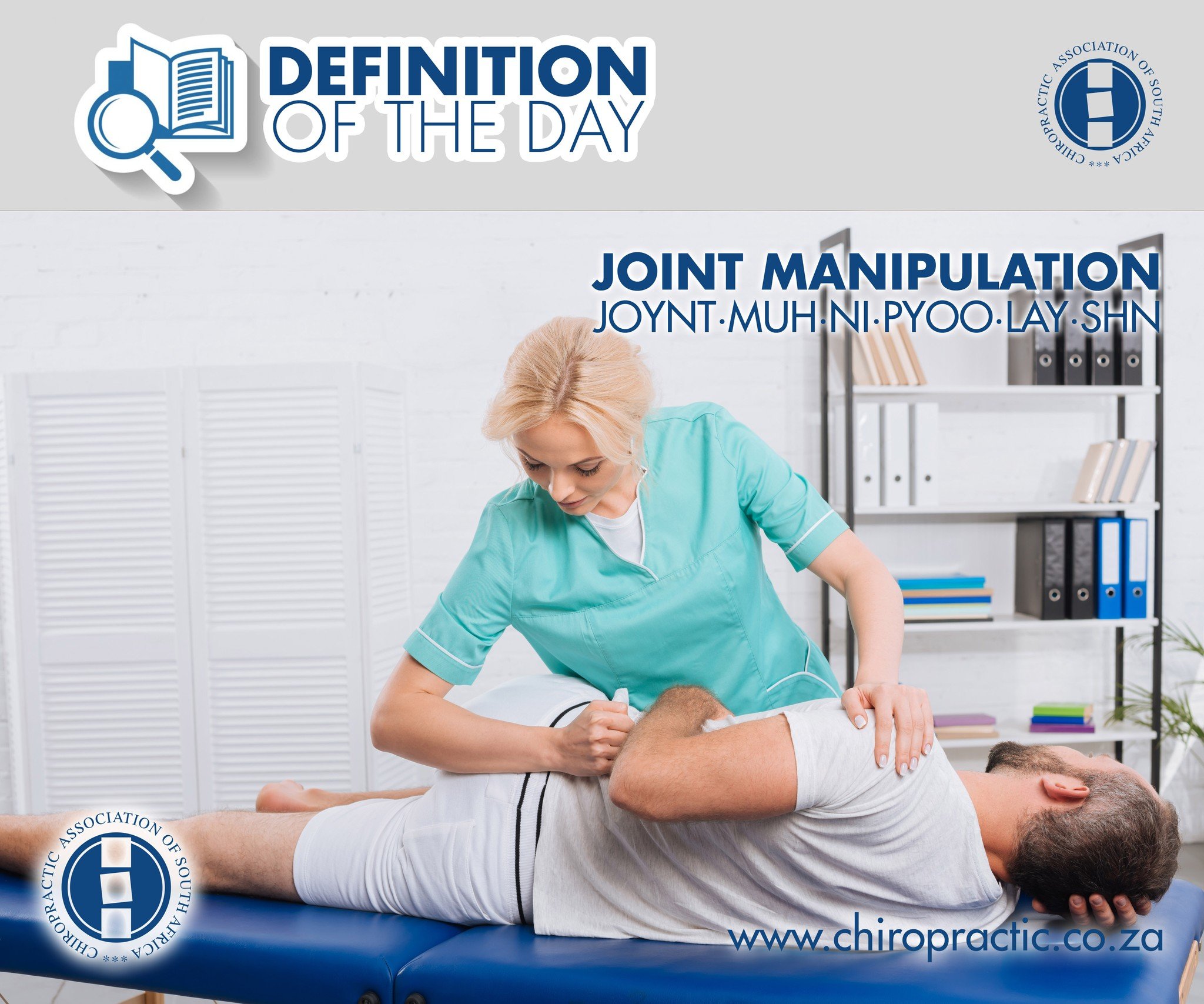 Definition of the Day Joint Manipulation — Dr BM Rous Chiropractic