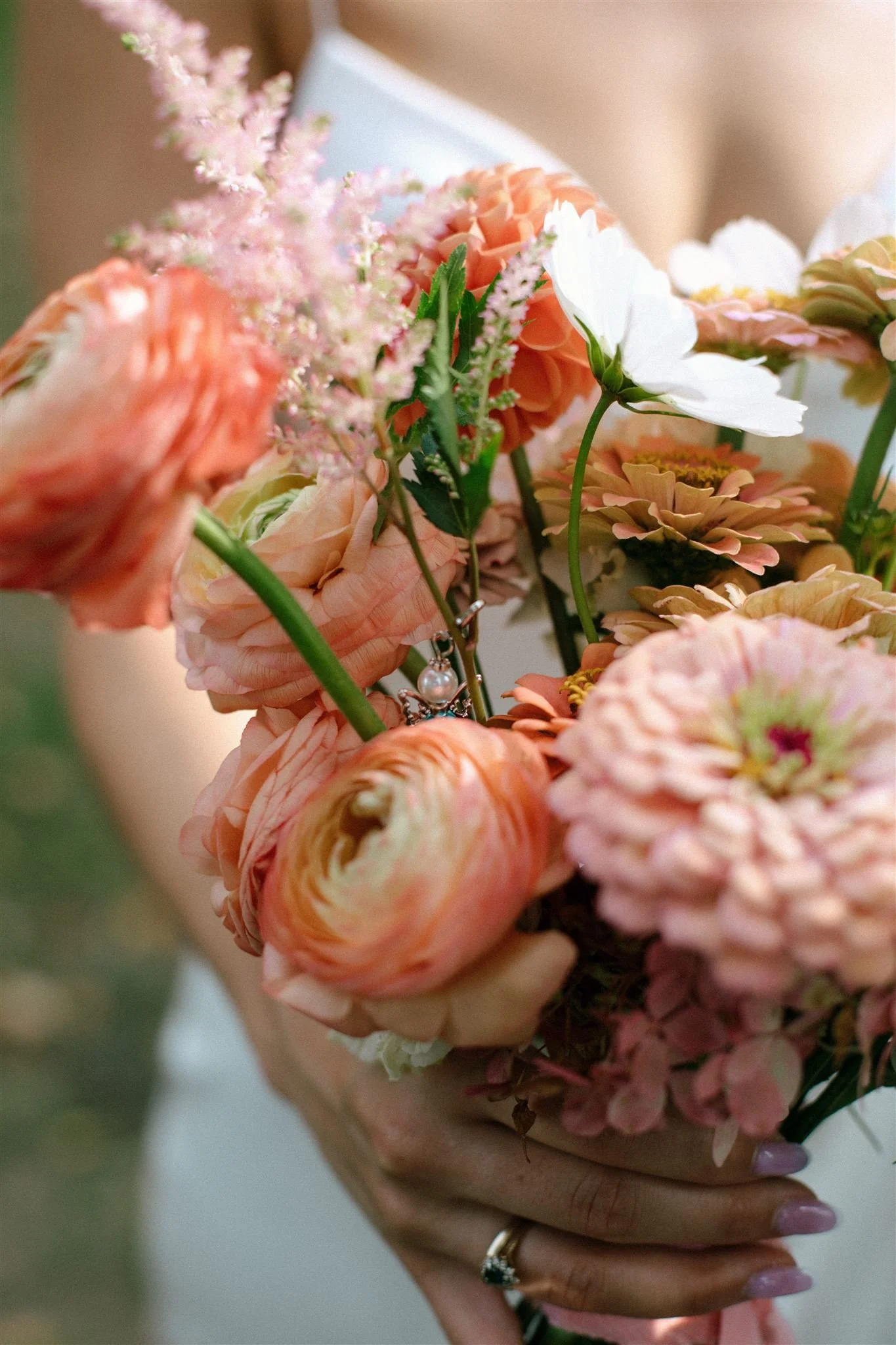 Wedding florals by Three Bird Flower Farm at Northridge Inn