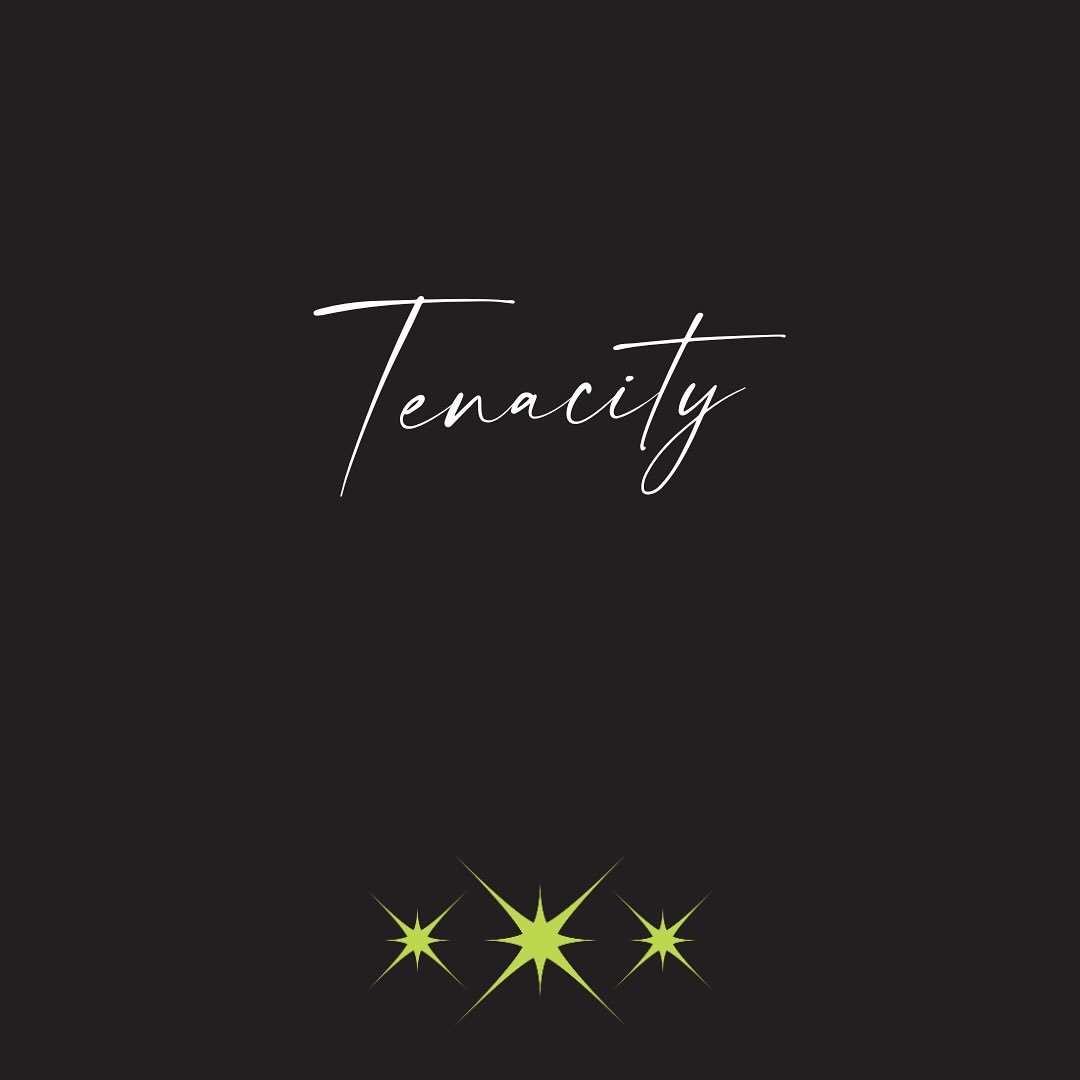 Tenacity: the drive to never give up, even when the going gets tough. Keep pushing forward and never doubt your ability to overcome any challenge. #tristarteam #loumtaylor #tristareastandwest #businessmanagement #businessmanager #therightpeople #ther