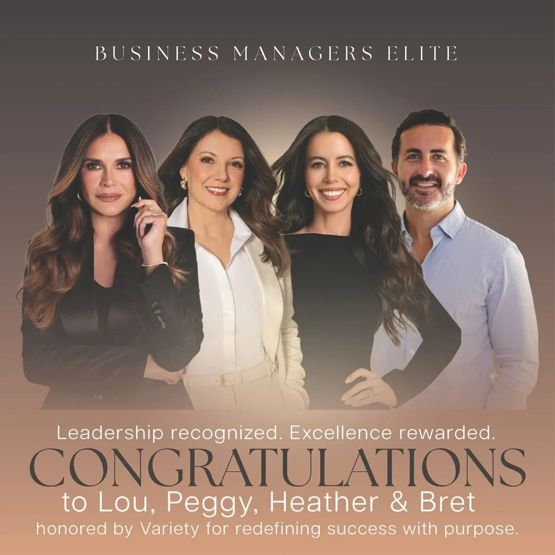 Proud to see Lou Taylor, Heather Kinder, Peggy Stephens and Bret Guest recognized by Variety among this year&rsquo;s Business Managers Elite 2025. Their work reflects Tri Star&rsquo;s core values and commitment to supporting the people who shape our 