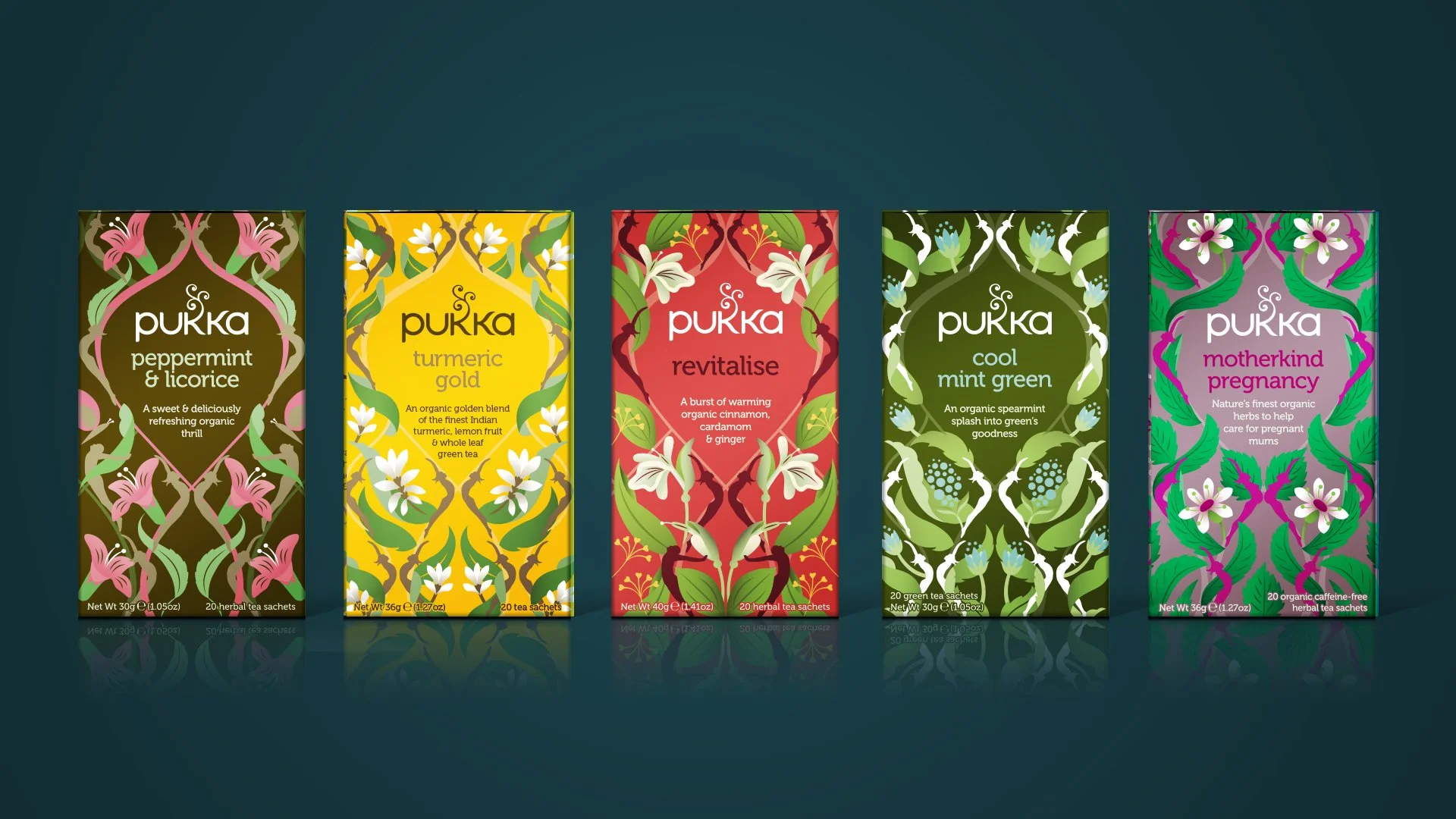 Pukka Herbs Branding, Packaging Design and Communications — We grow