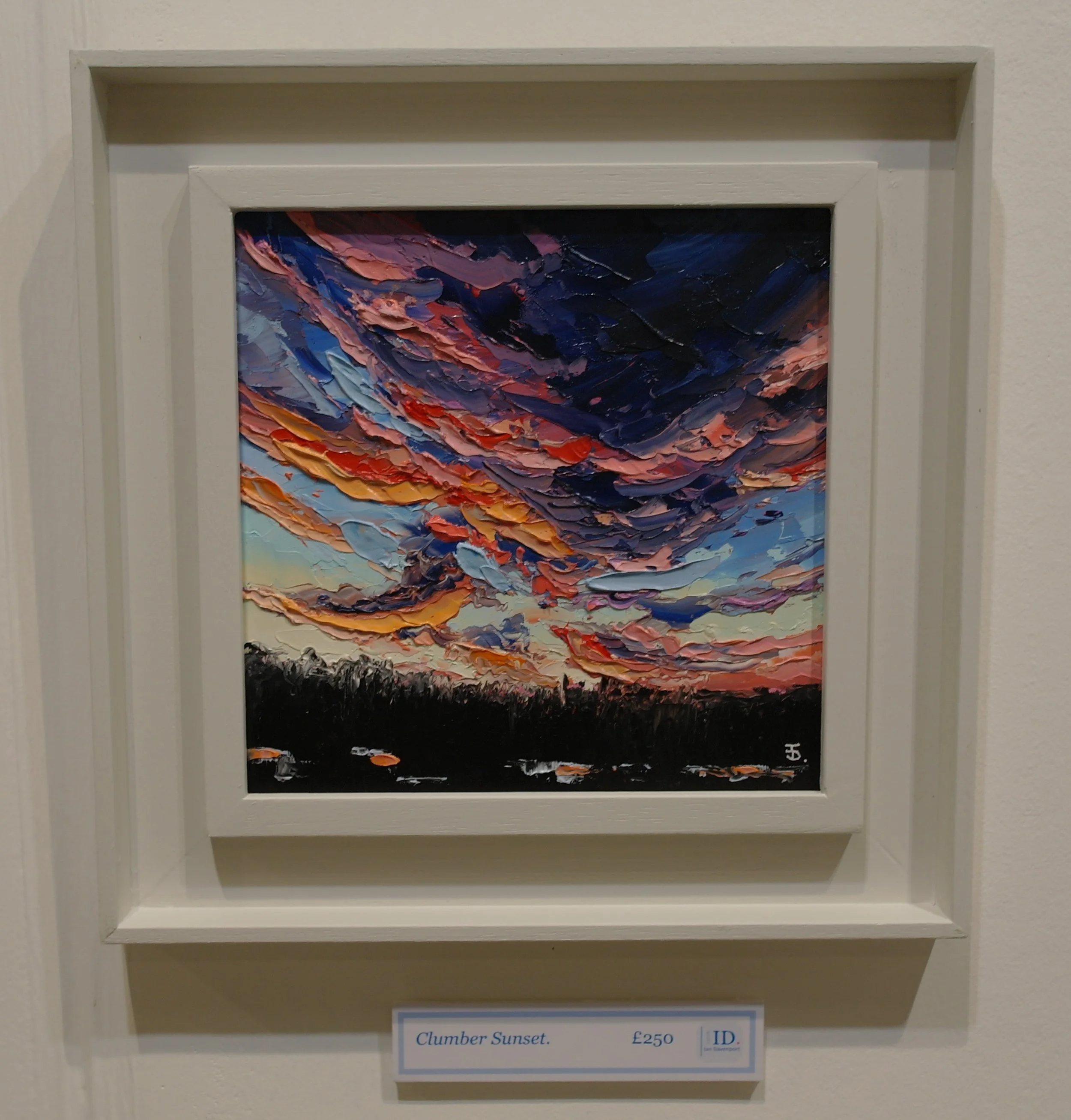 Clumber Sunset Framed.JPG