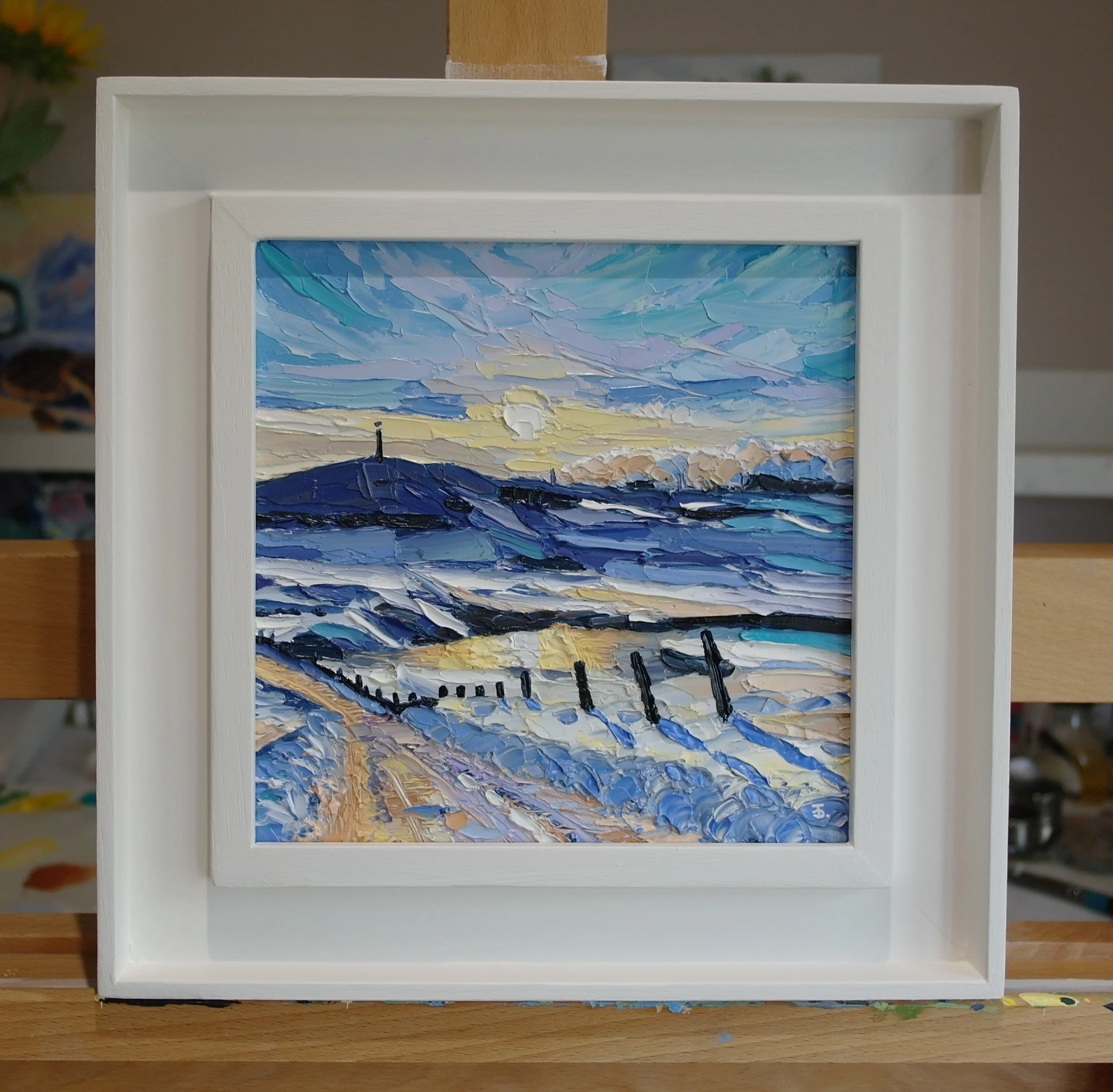 Shetland Snow Framed.JPG