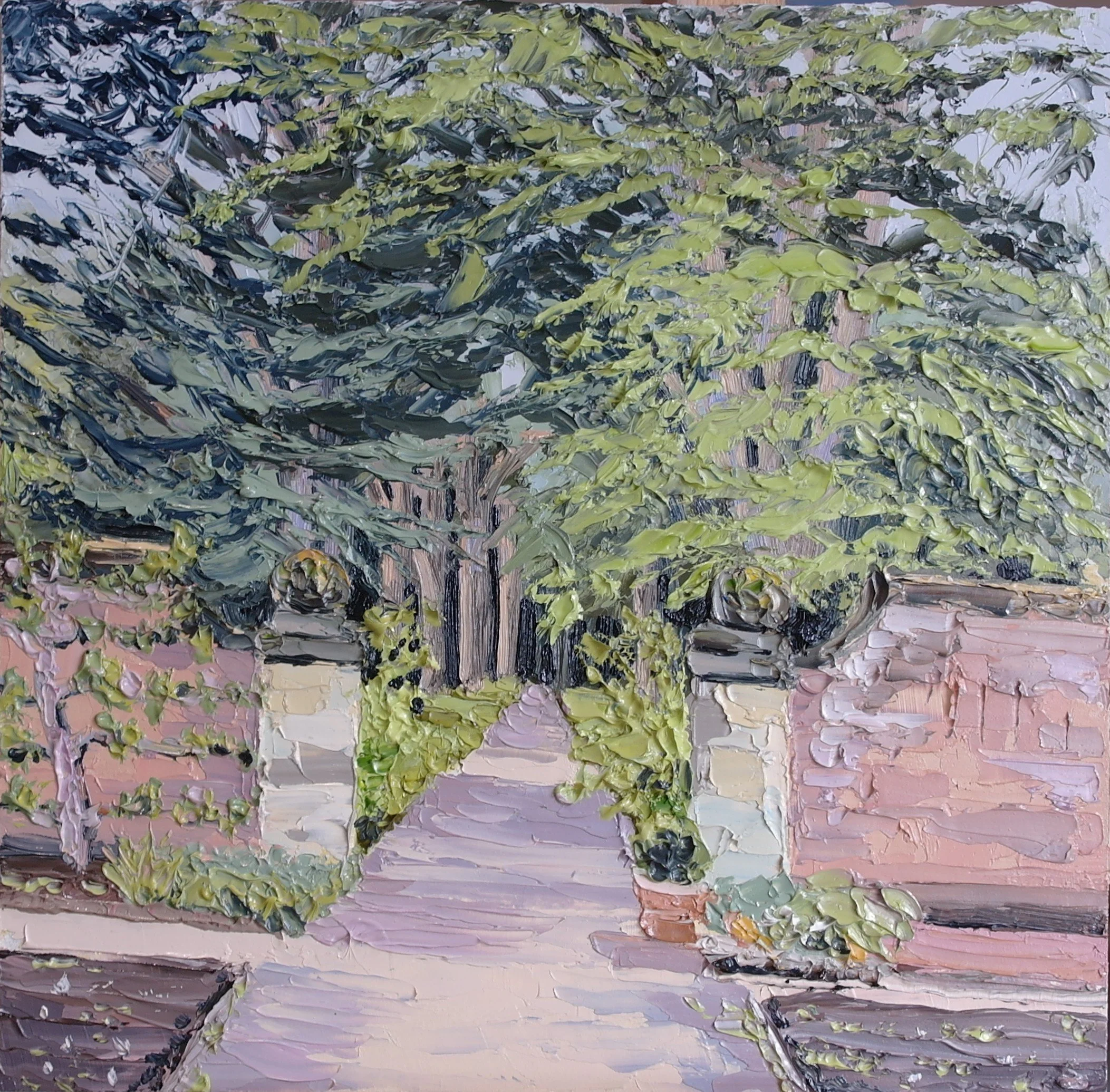 Clumber Walled Garden Cedars 2.JPG