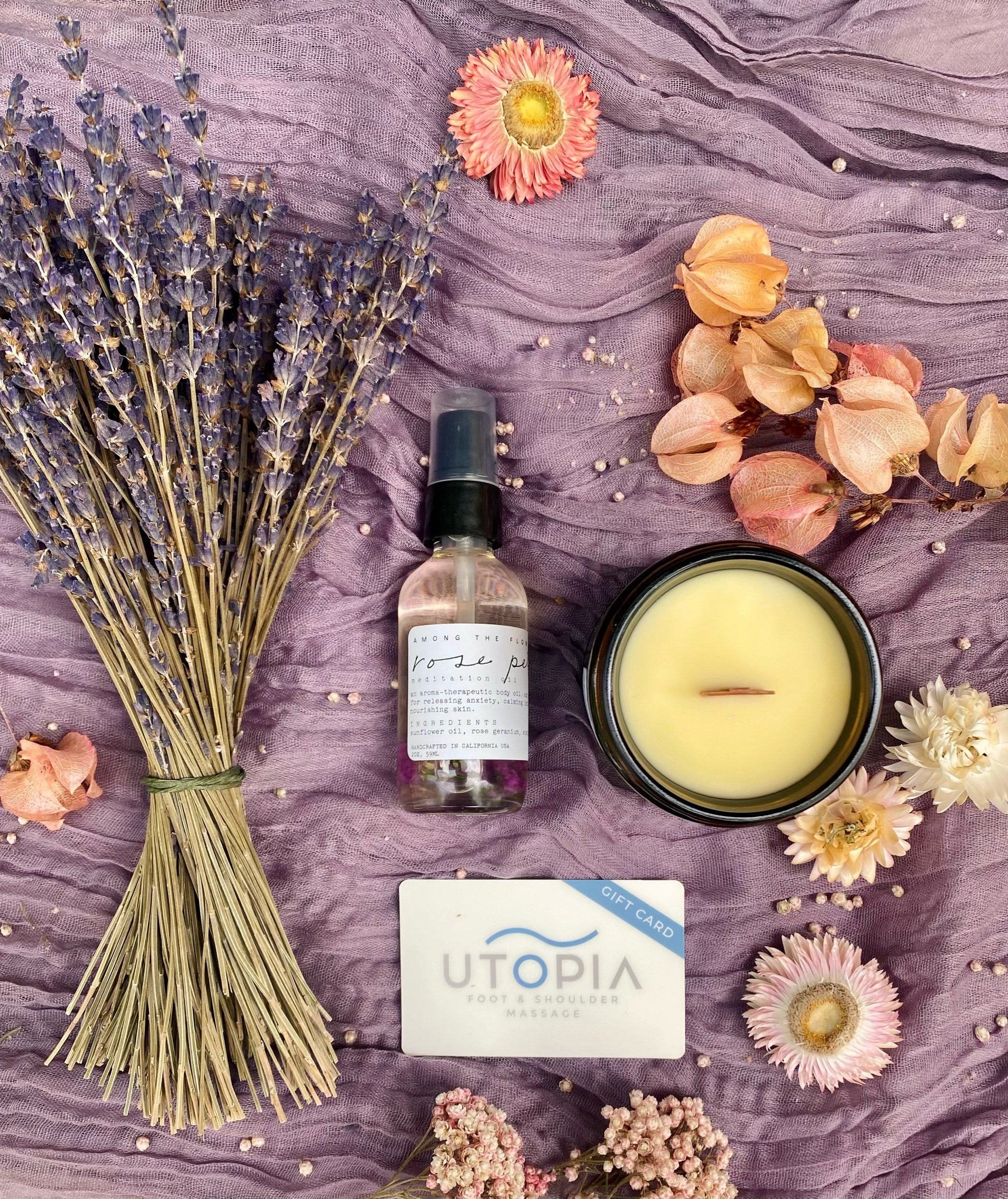 Relax + Massage Gift Set