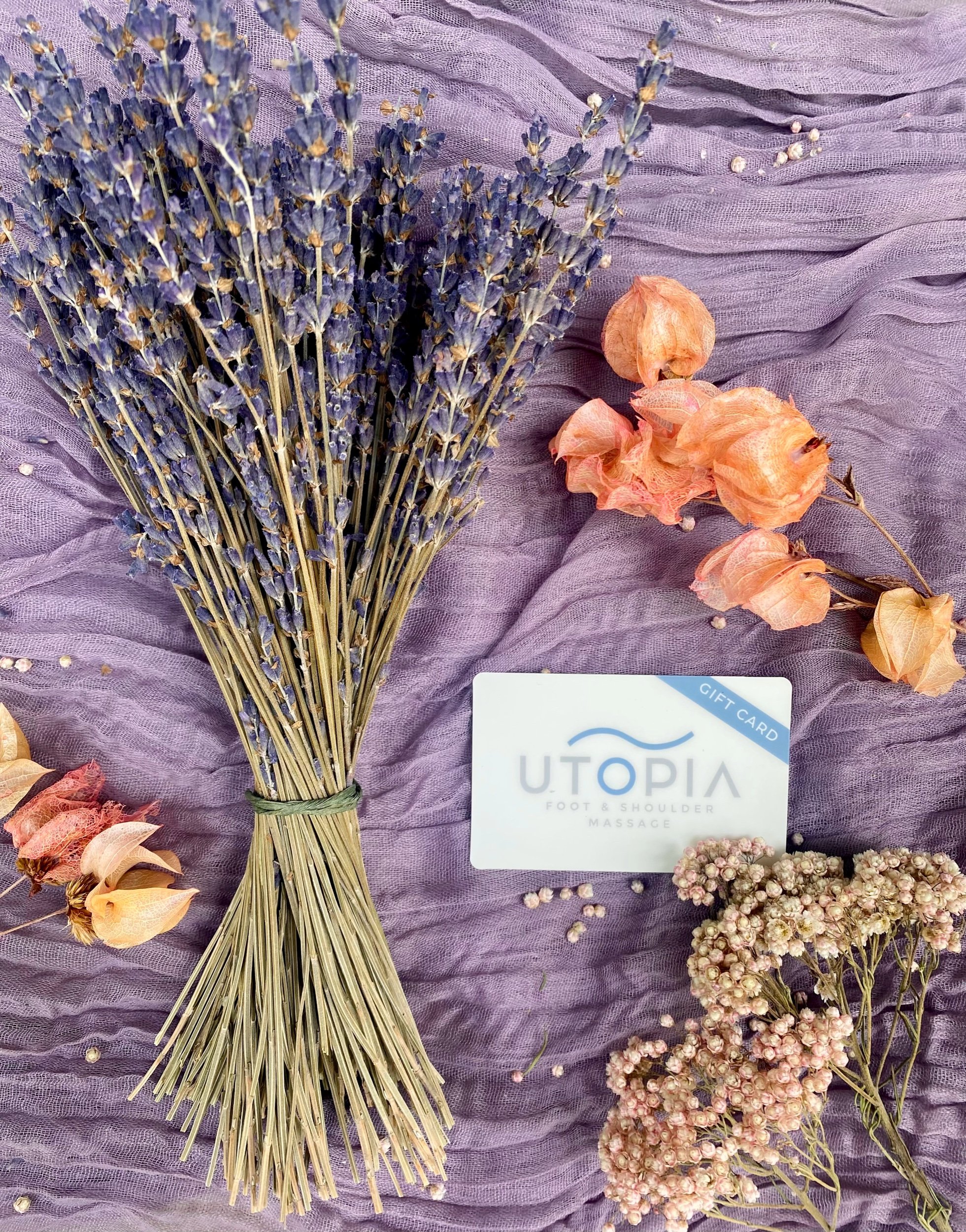 Lavender + Massage Gift Set
