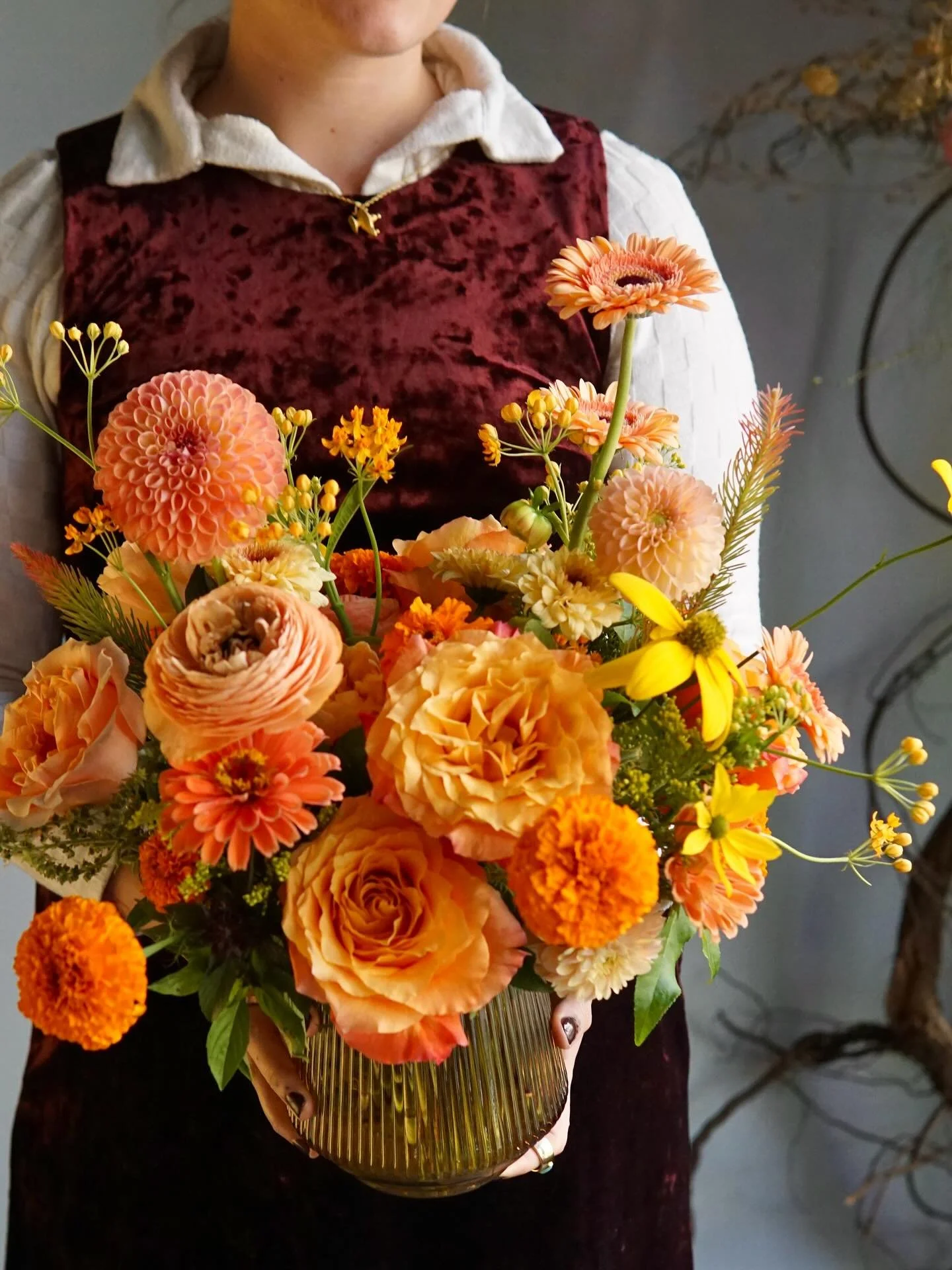 🍁Feeling autumnal with our new collection, going live later this week! We just had to share a sneak peek with you- There&rsquo;s so much color and texture in our shop right now!🍁

Thank you @atlantaflowercollective, @blooms.jenny, and @diamondhillf