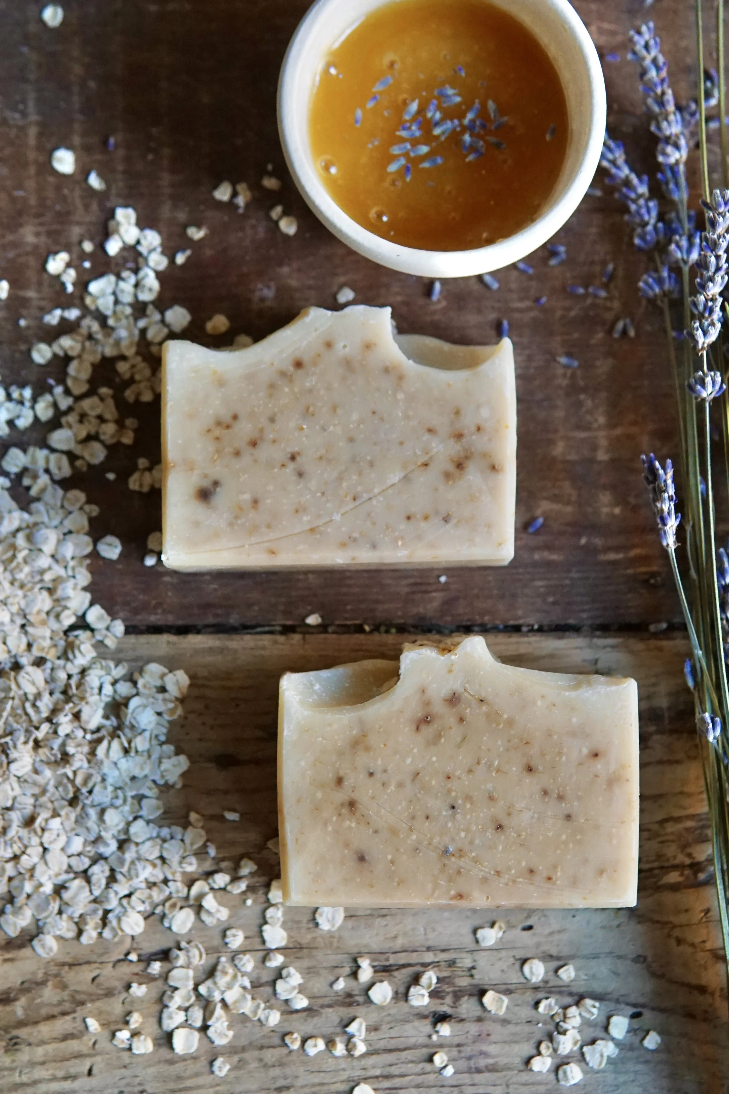 Lavender, Oatmeal & Honey Soap