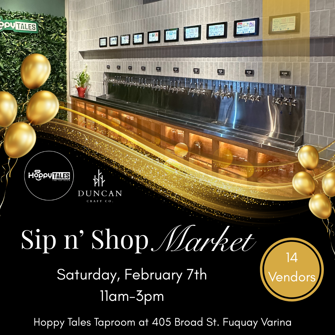 February Sip n' Shop Market - 12 ft table