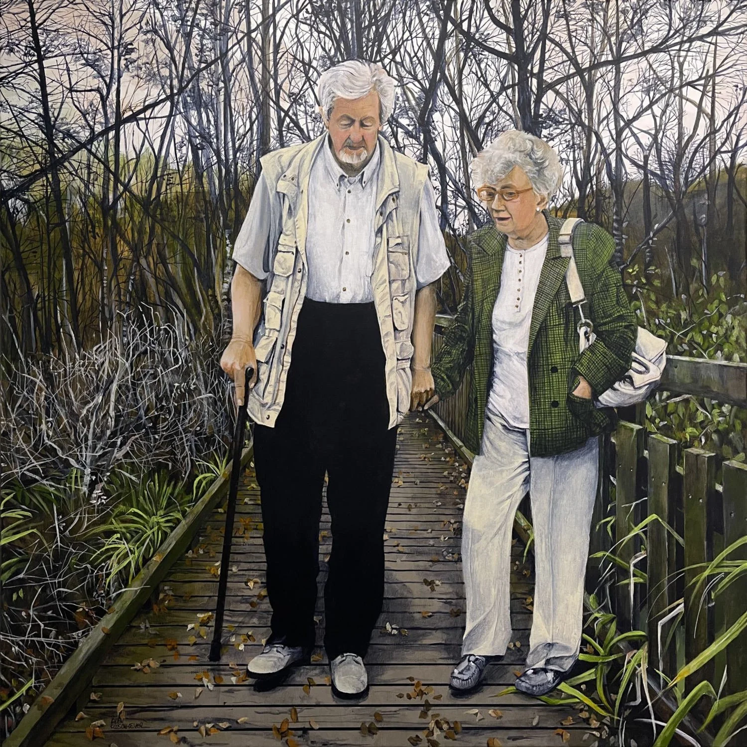 Lucie et Robert en automne