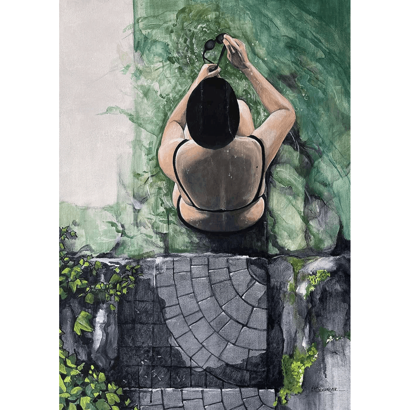 GRAIN DE BEAUTÉ (Beauty Mark) – 70 x 50 cm