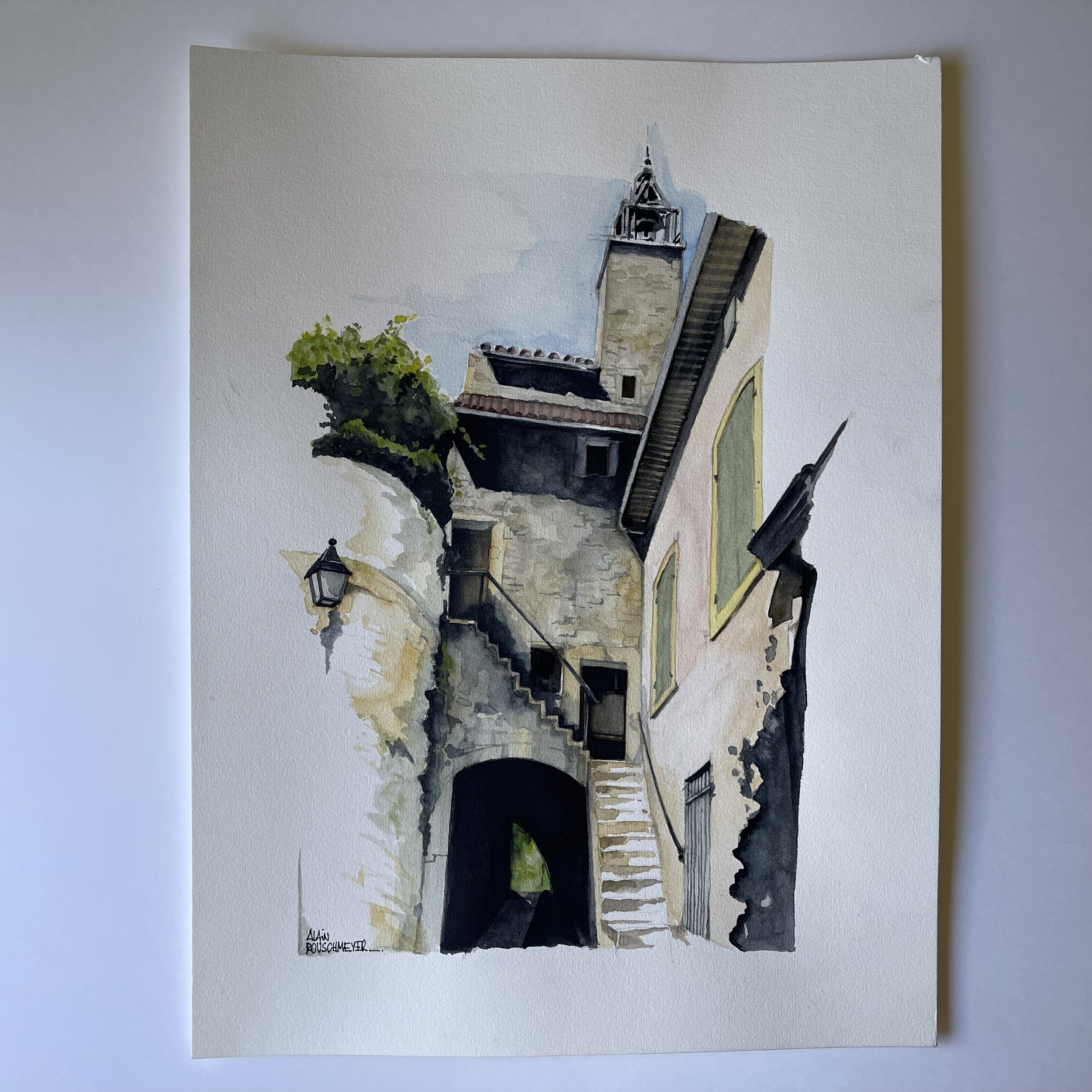 VAISON LA ROMAINE photo aquarelle.jpeg