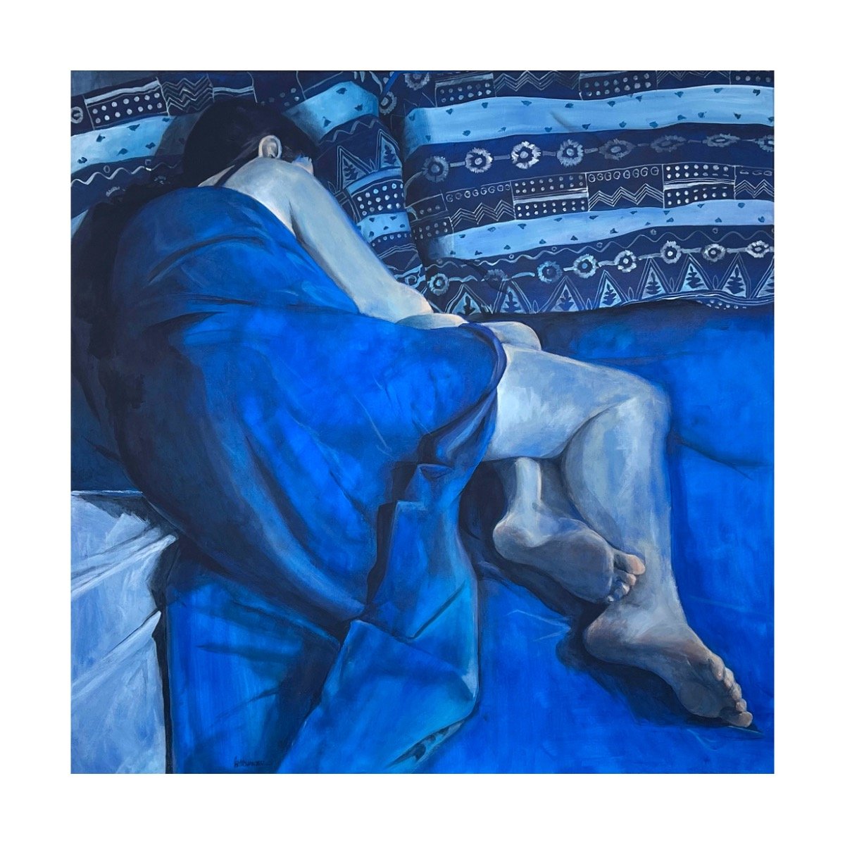La fille dans les draps bleus
Acrylique sur toile, 100 x 100 cm - &OElig;uvre originale disponible
Lien en bio - #peinturefigurative
#peinturefigurativecontemporaine
#tableaufiguratif
#artcontemporain
#figurativepainting
#contemporarypainting
#artcol