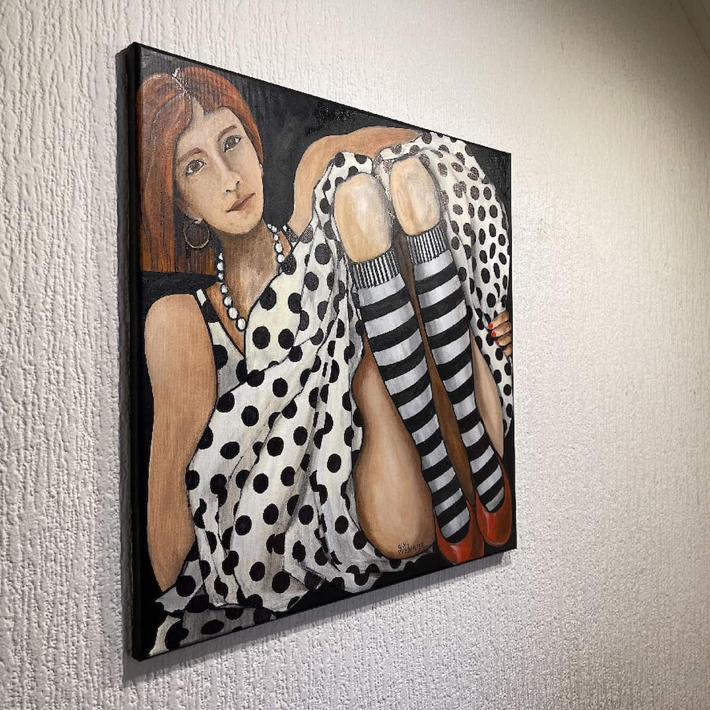 Dans sa bulle-Alain Rouschmeyer-peinture figurative-06.jpg