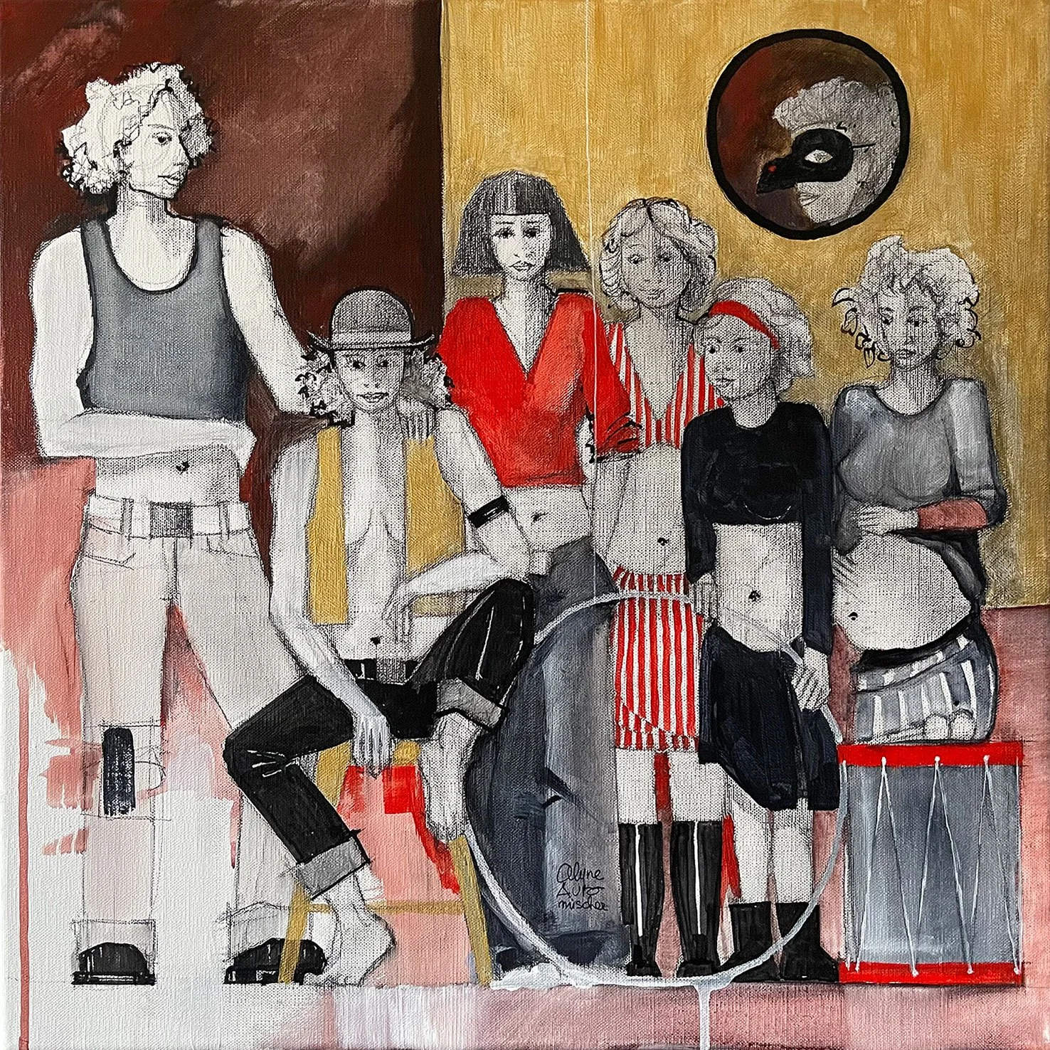 Nombrils, visual and oniric artwork by Alyne Auromischer, exploring the human body through symbolic and dreamlike forms