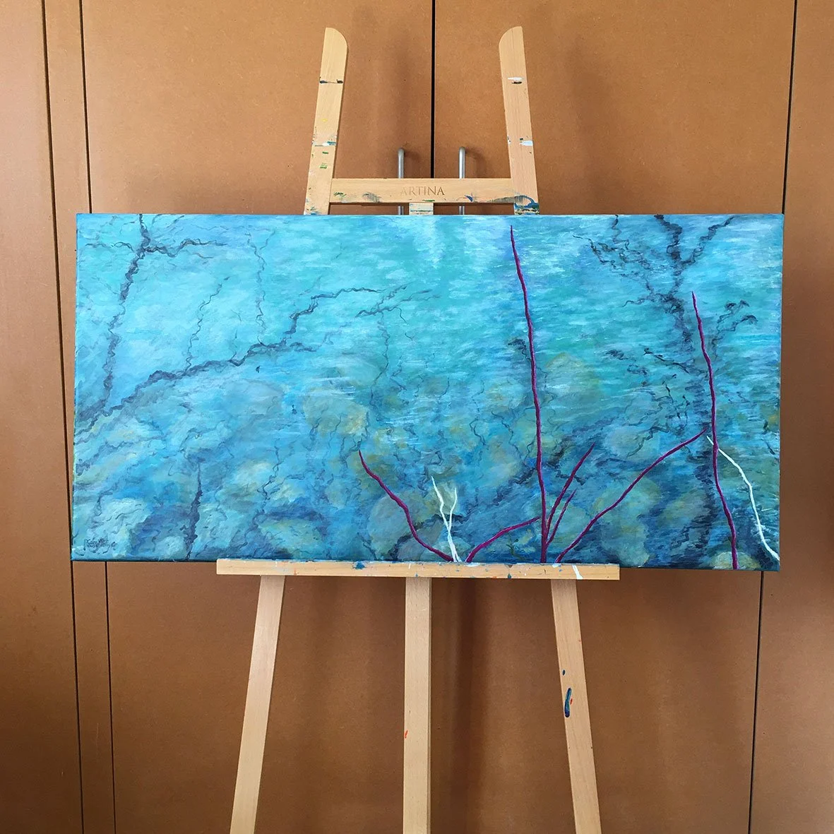 Original and unique work entitled LE MARAIS DE L’ENFER, by Camille Rouschmeyer