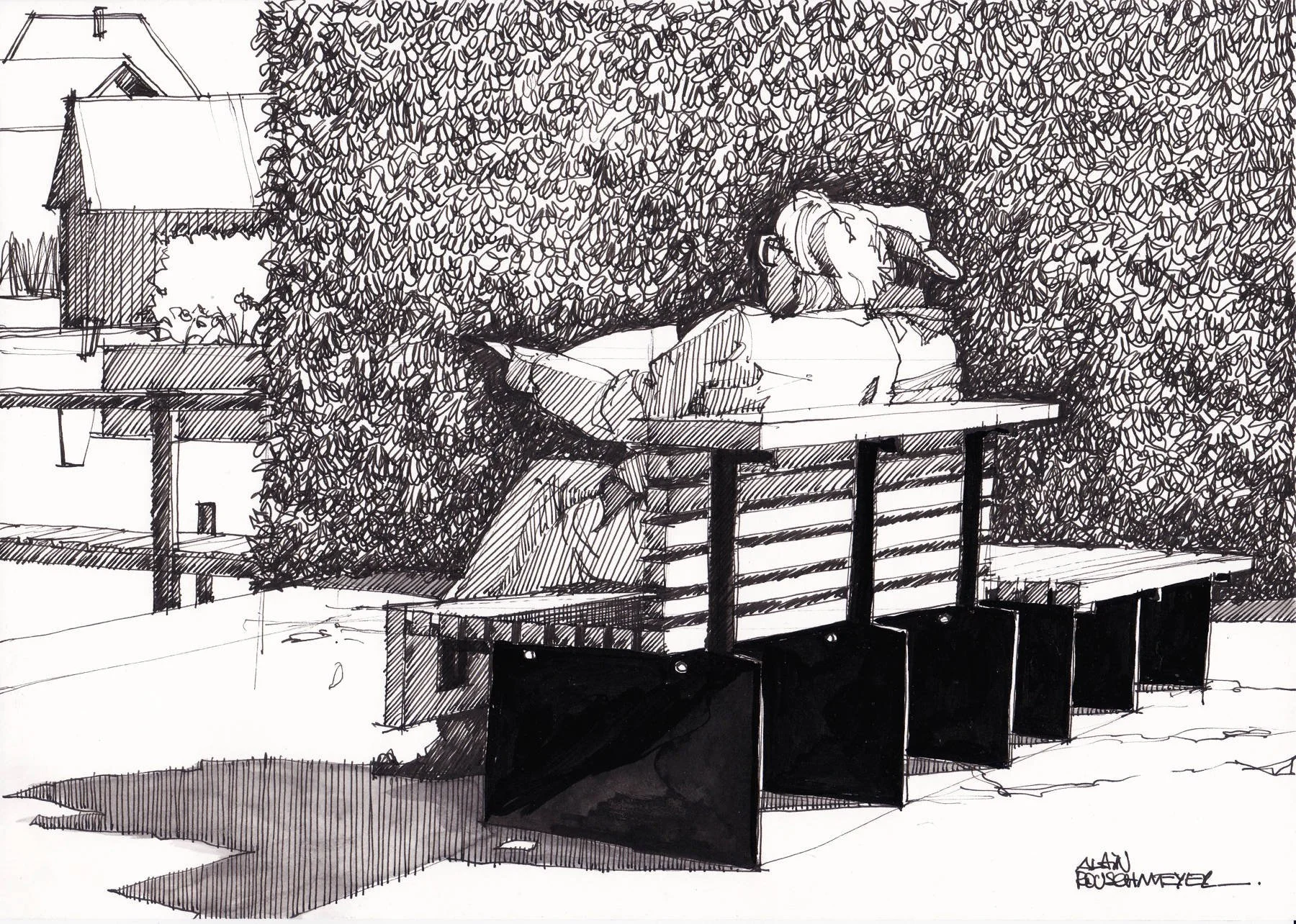 Good morning, le croquis