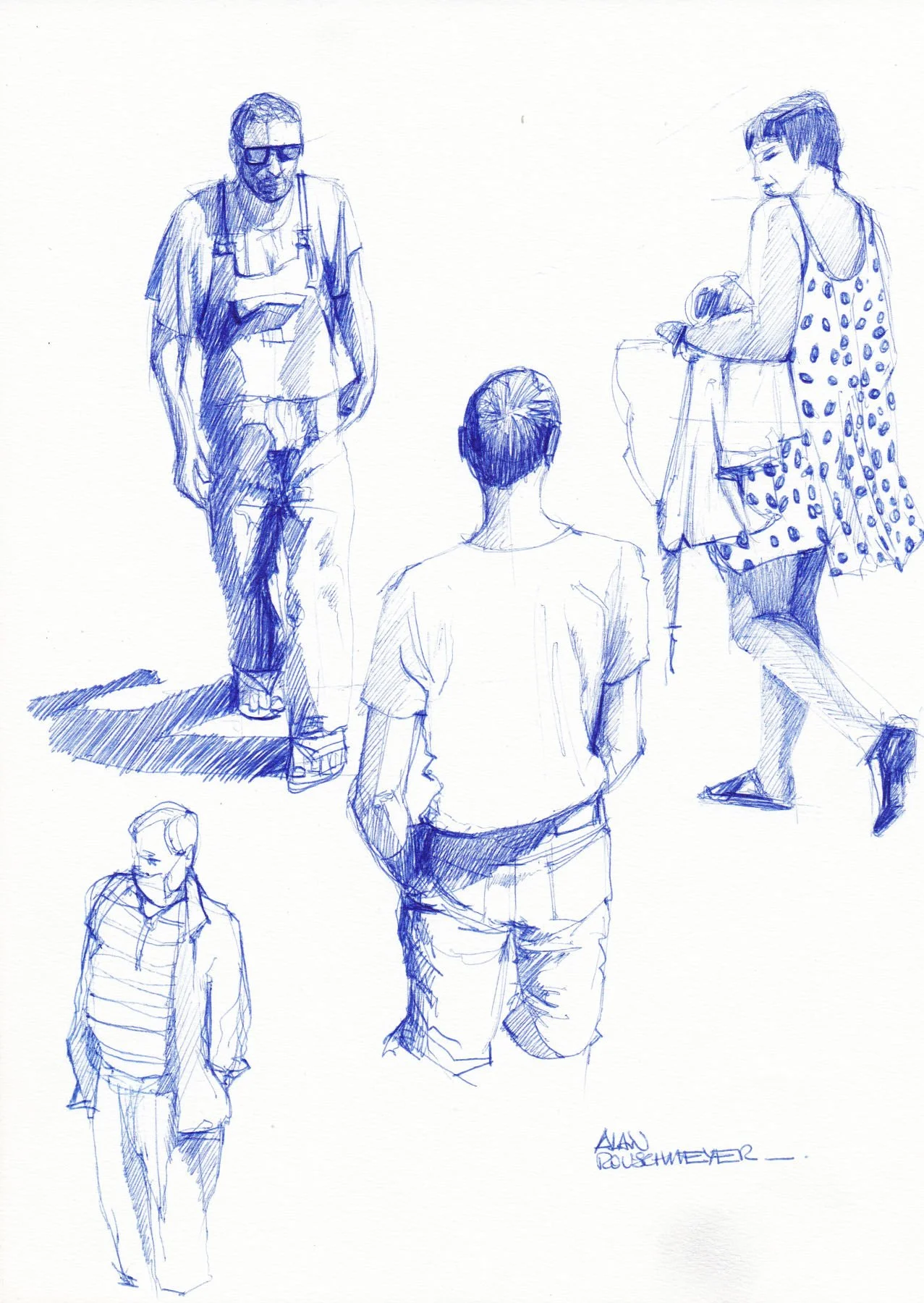 Intersaison, le croquis