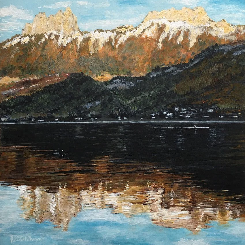 LAC D’ANNECY, UN INSTANT DE L’HIVER 