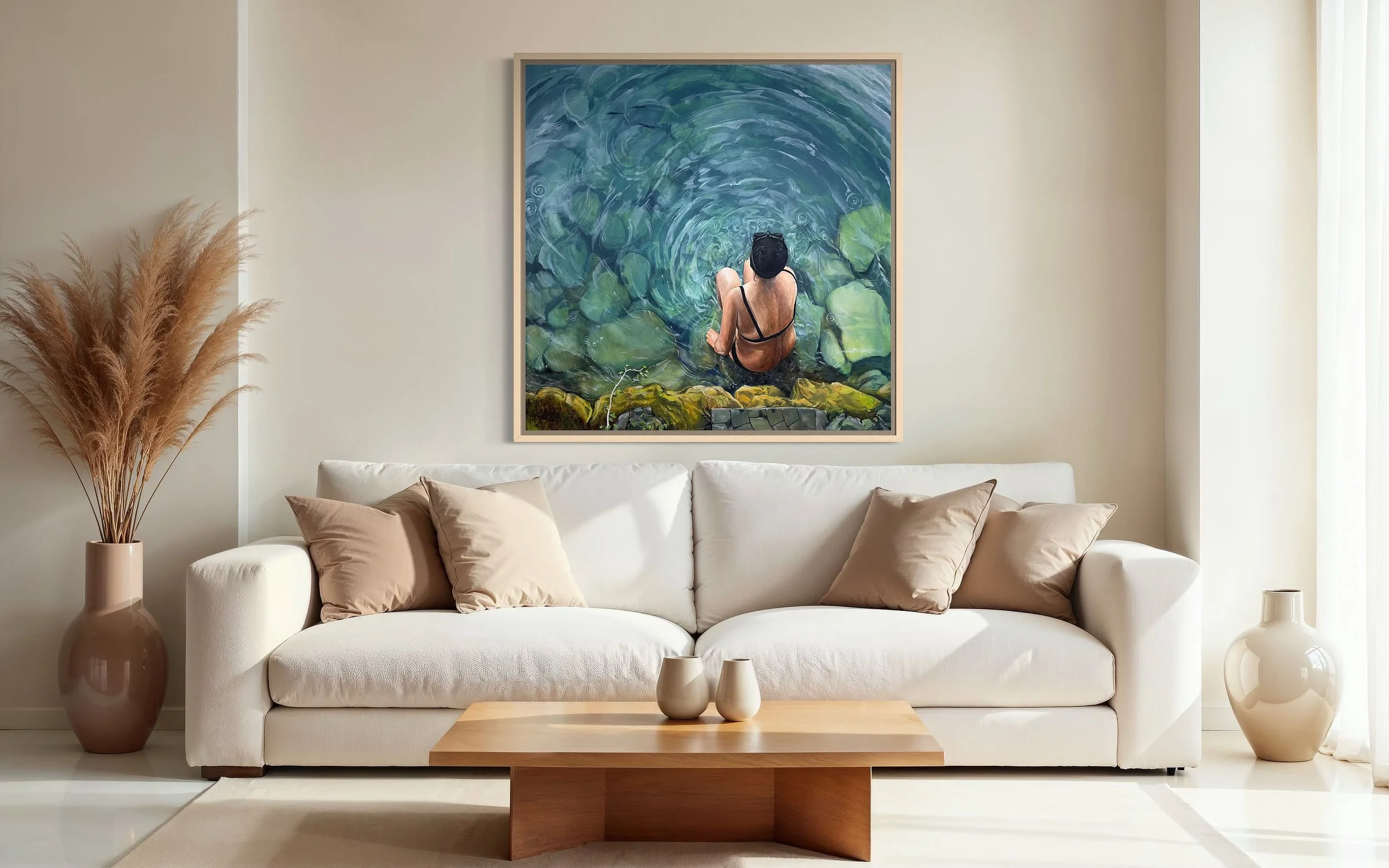 Peinture figurative originale d’Alain Rouschmeyer, sélection d’œuvres disponibles
