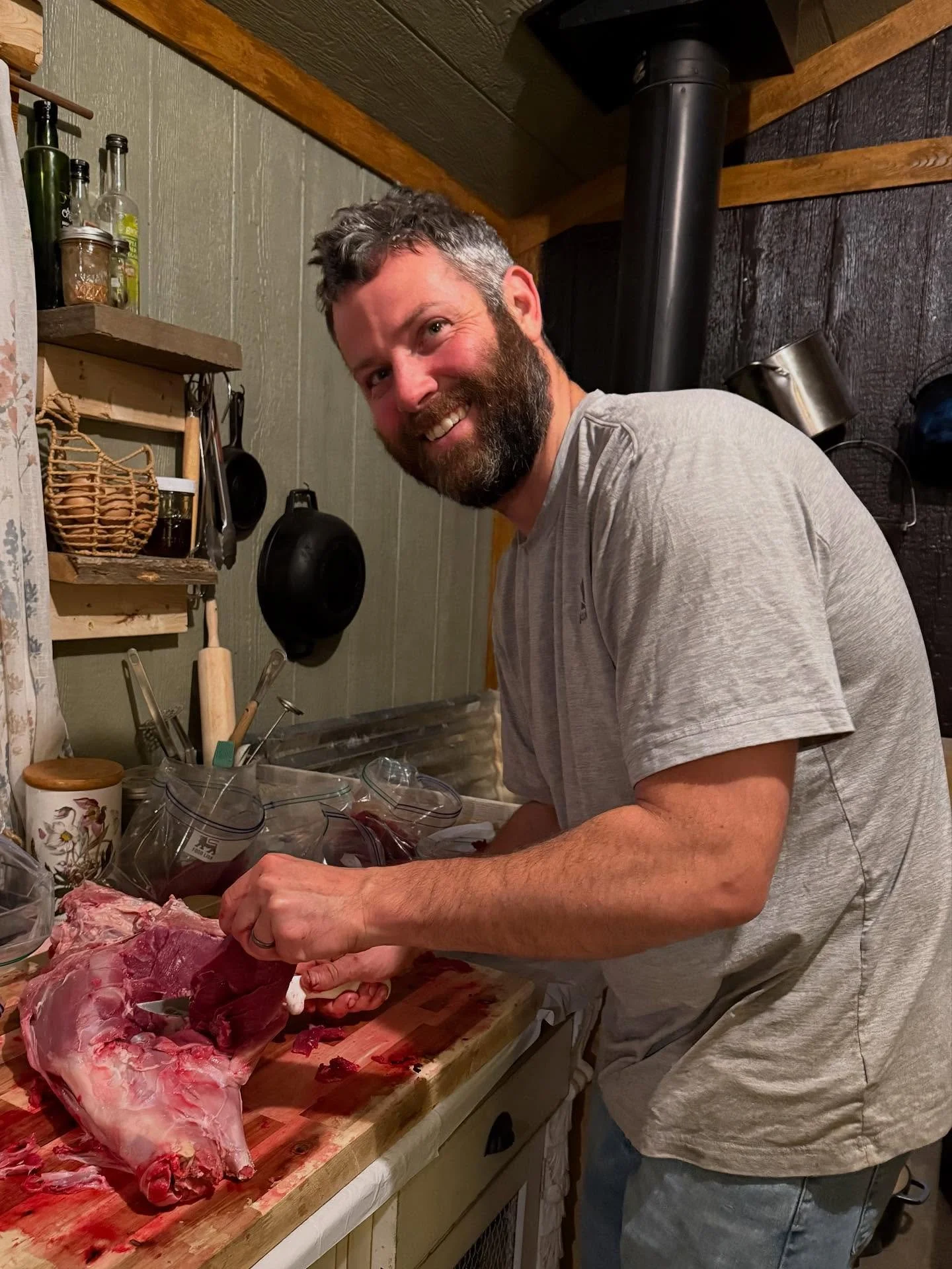 A wild Saturday night was had. 

Having broken down of carcasses I&rsquo;m here to tell you that pretty cuts are aesthetically pleasing, but sometimes you just gotta get the meat in the freezer. Danny has had a great season and we&rsquo;ve taken a fe