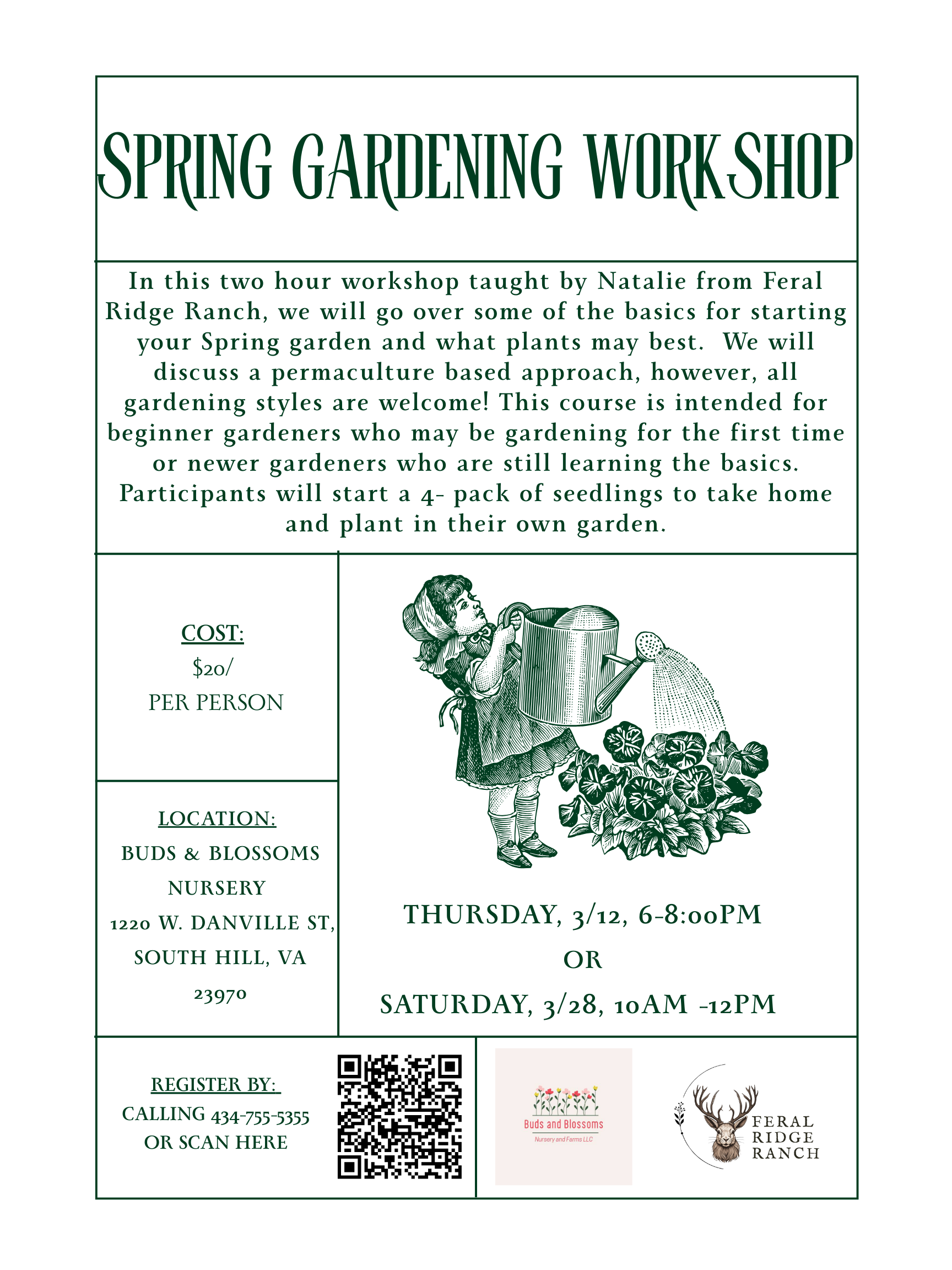 Spring Gardening Workshop 