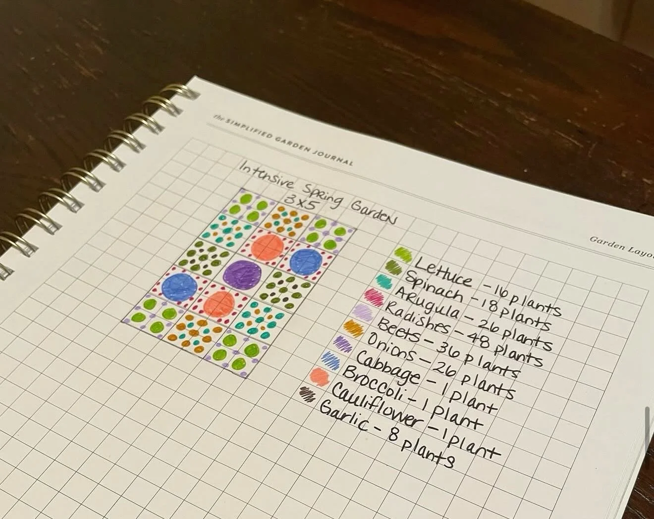 🥬 Can you believe that you could grow all of this food in a simple 3x5 raised bed?  By combining plants that grow above and below the soil, you can really maximize your space. Certain plants will also act as natural pests deterrents or trap crops to
