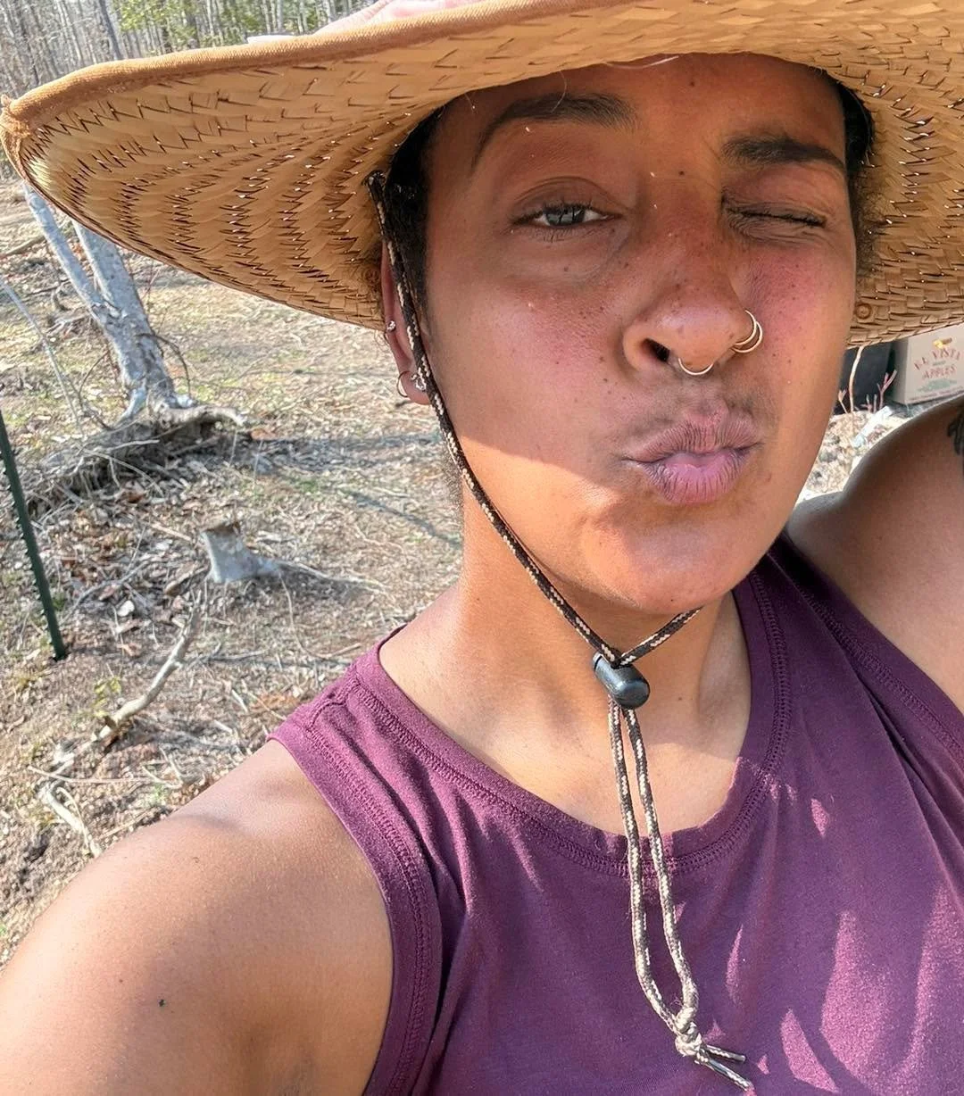 My biggest regret this year may be posting the picture of myself on the internet 😅

But I wanted to remind you to be sweaty, be loud, be strong, be unapologetically yourself.

Wear make up or don&rsquo;t. Get the tattoo. Paint your fingernails and t