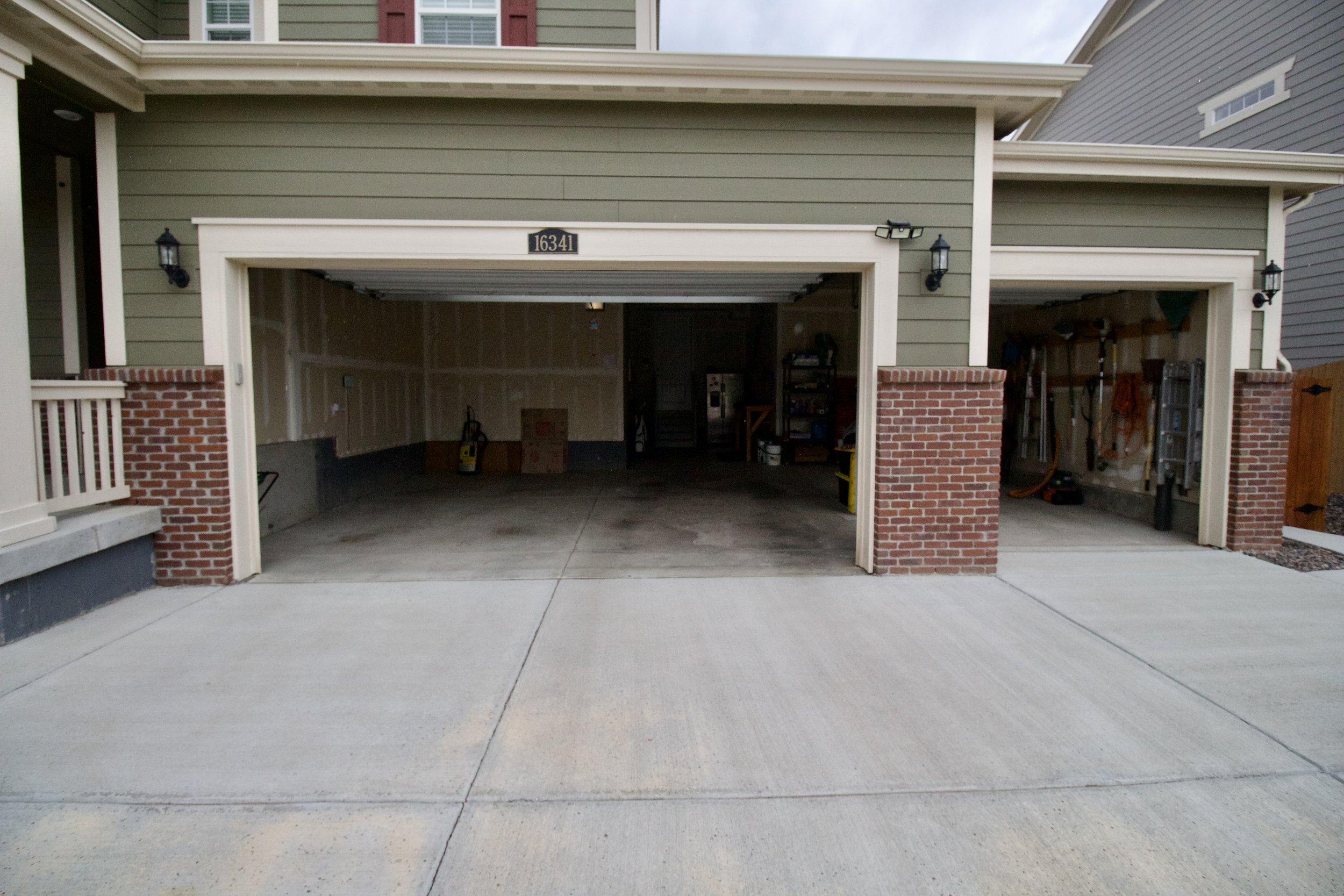 The full garage monty!