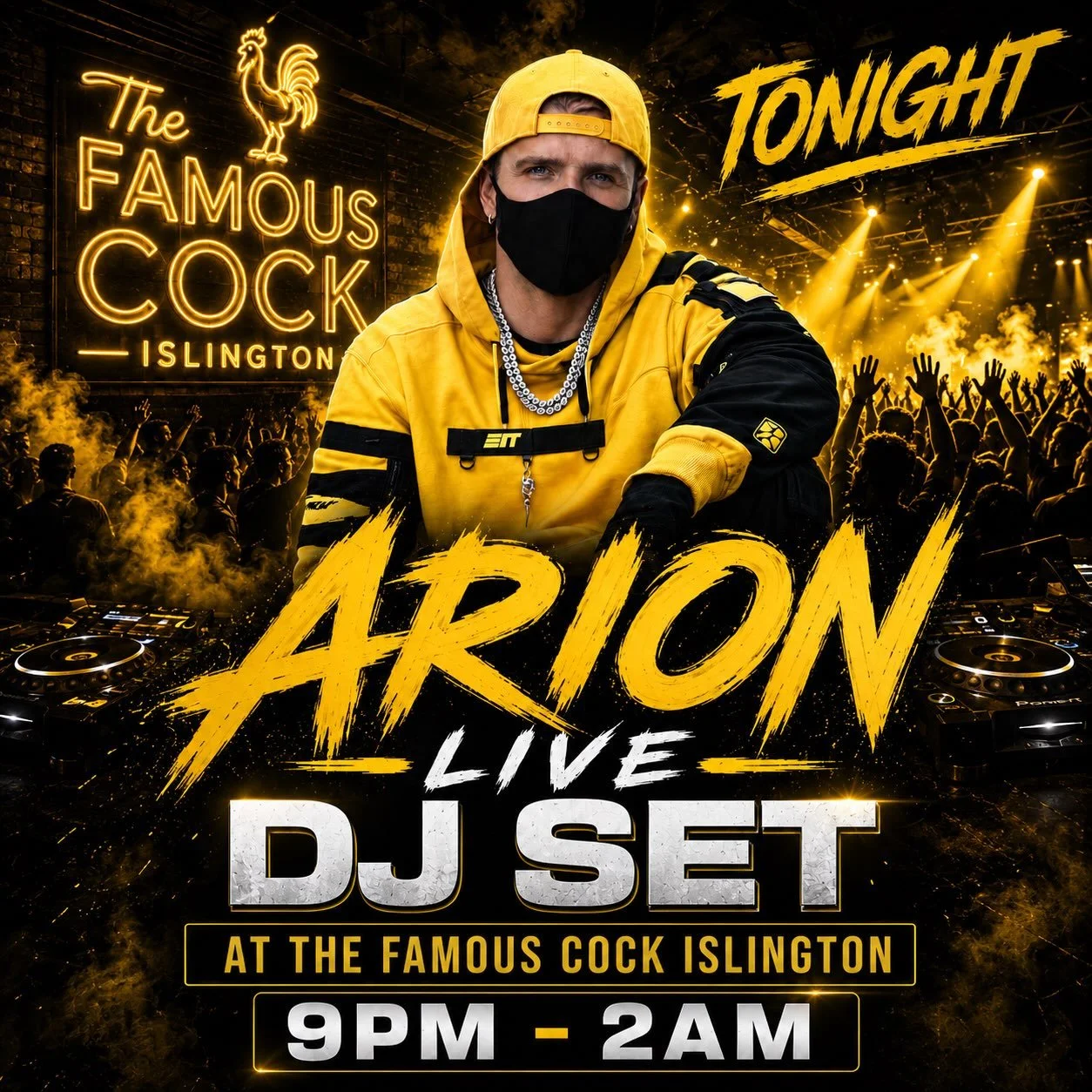 Catch me DJing tonight @the.famouscock Islington from 9pm - 2pm. 🐓