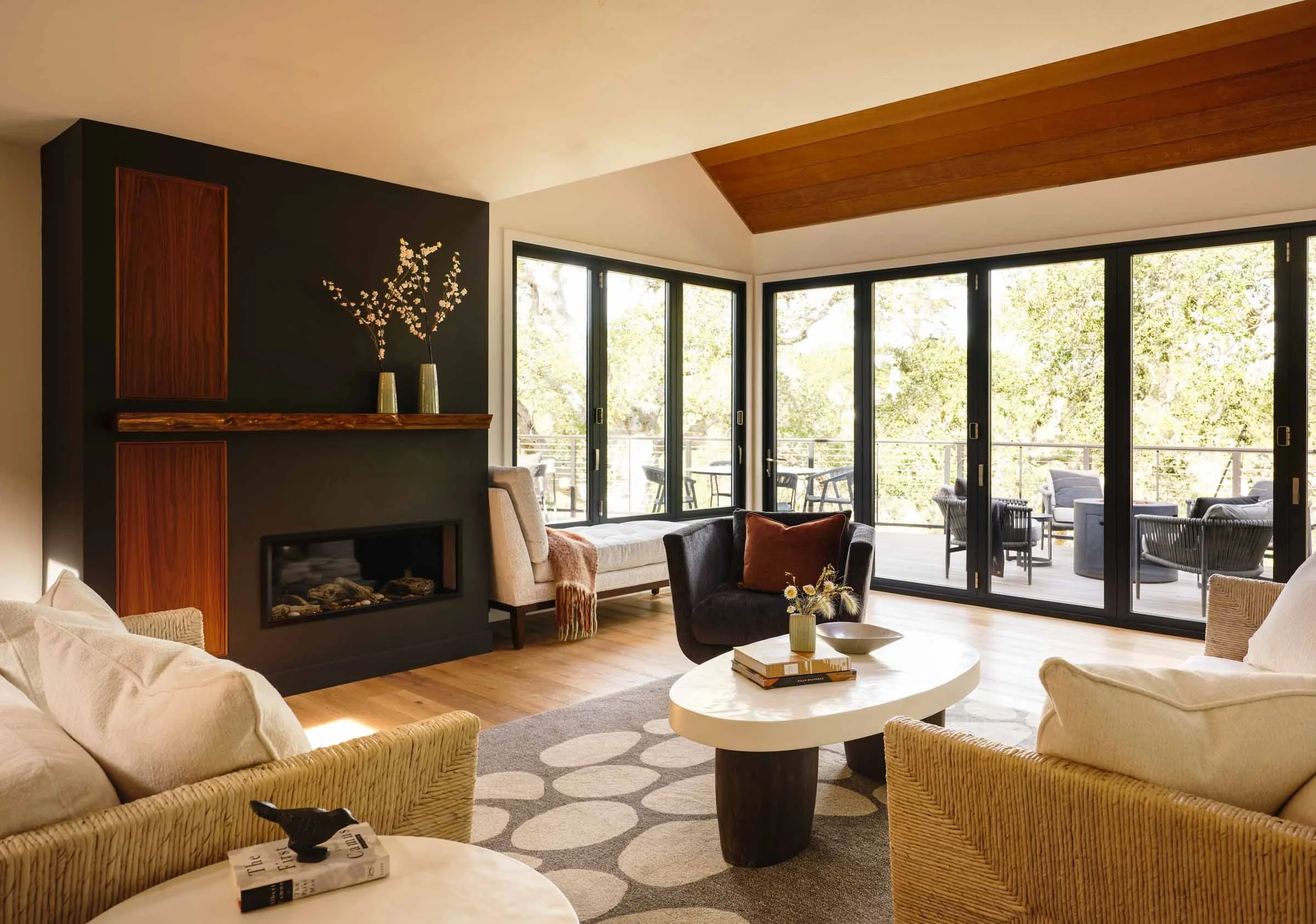 Three Panel Bifold Window &amp; Five Panel Bifold Door