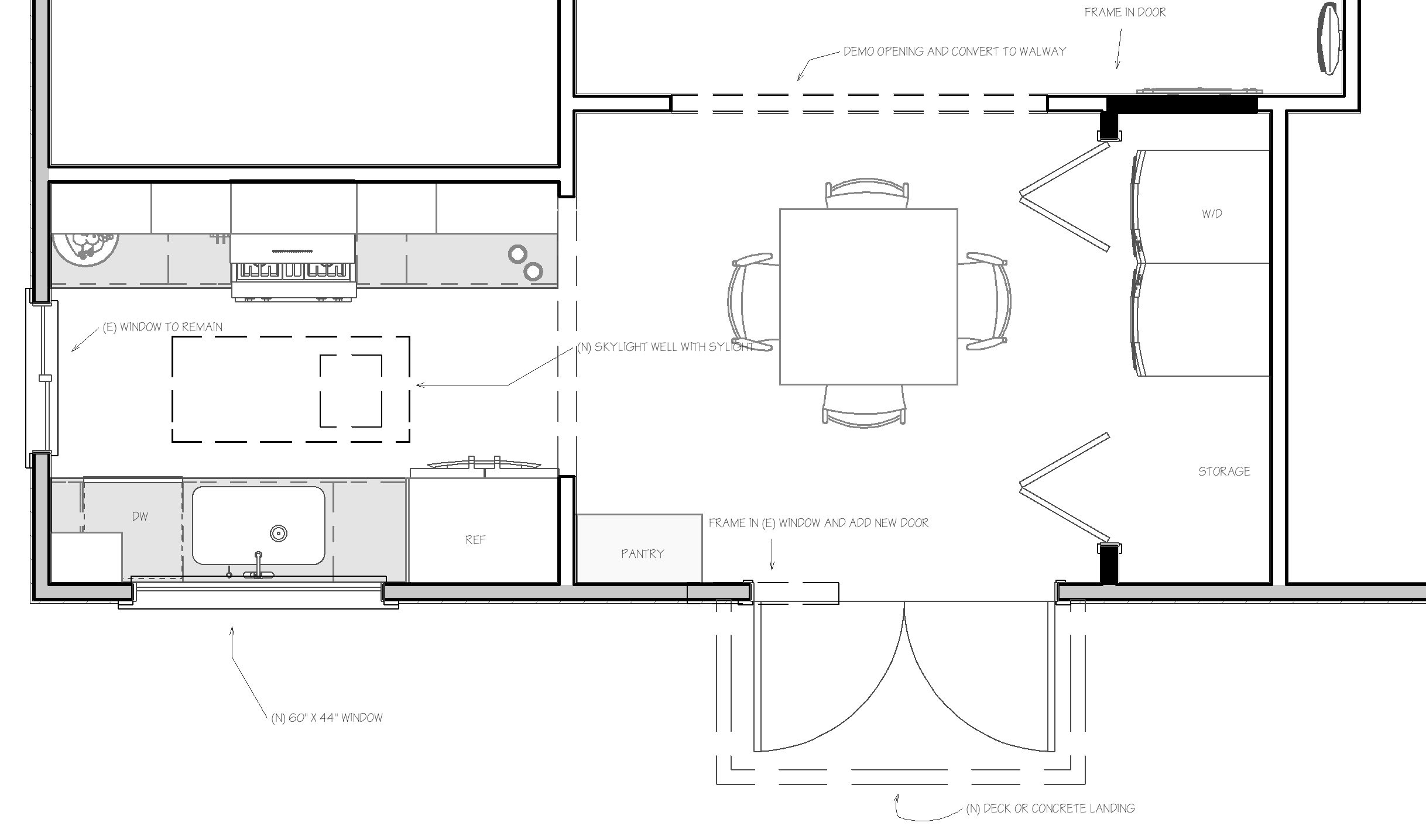 Proposed Floor Plan - NO Addition