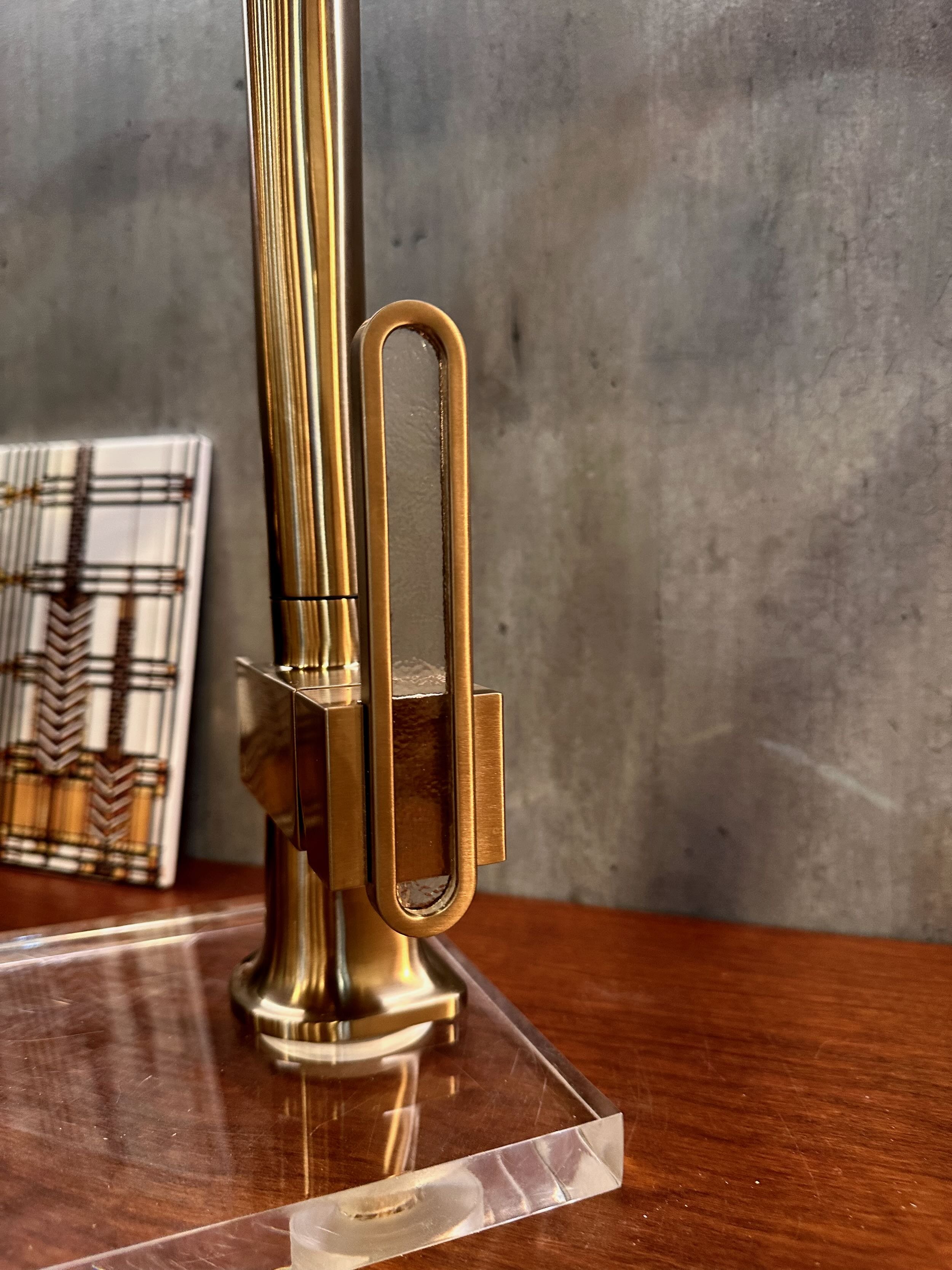Metal, Glass and Curves - Beautiful Faucet Handle