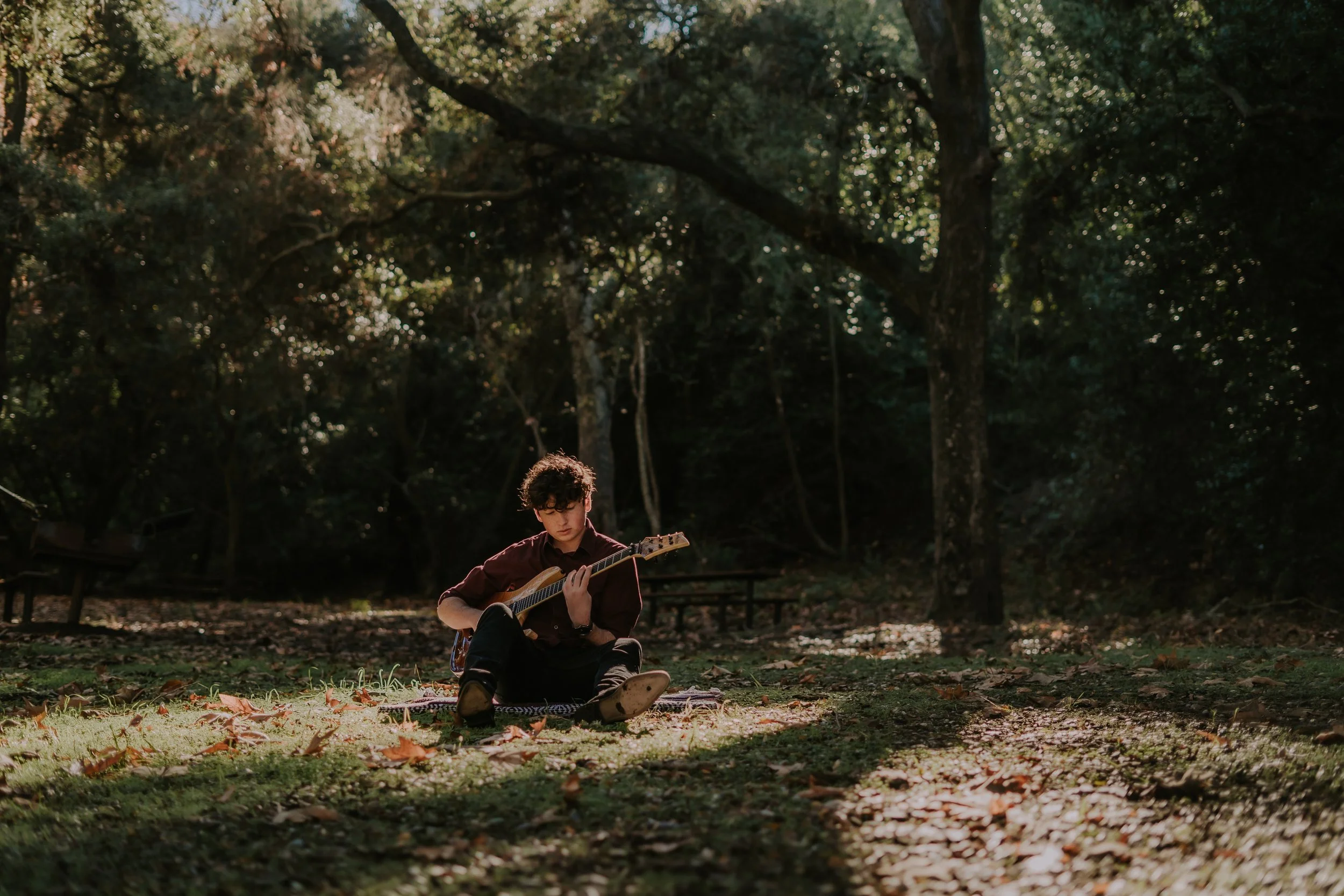 Caleb | Nojoqui Falls Senior Portrait Session