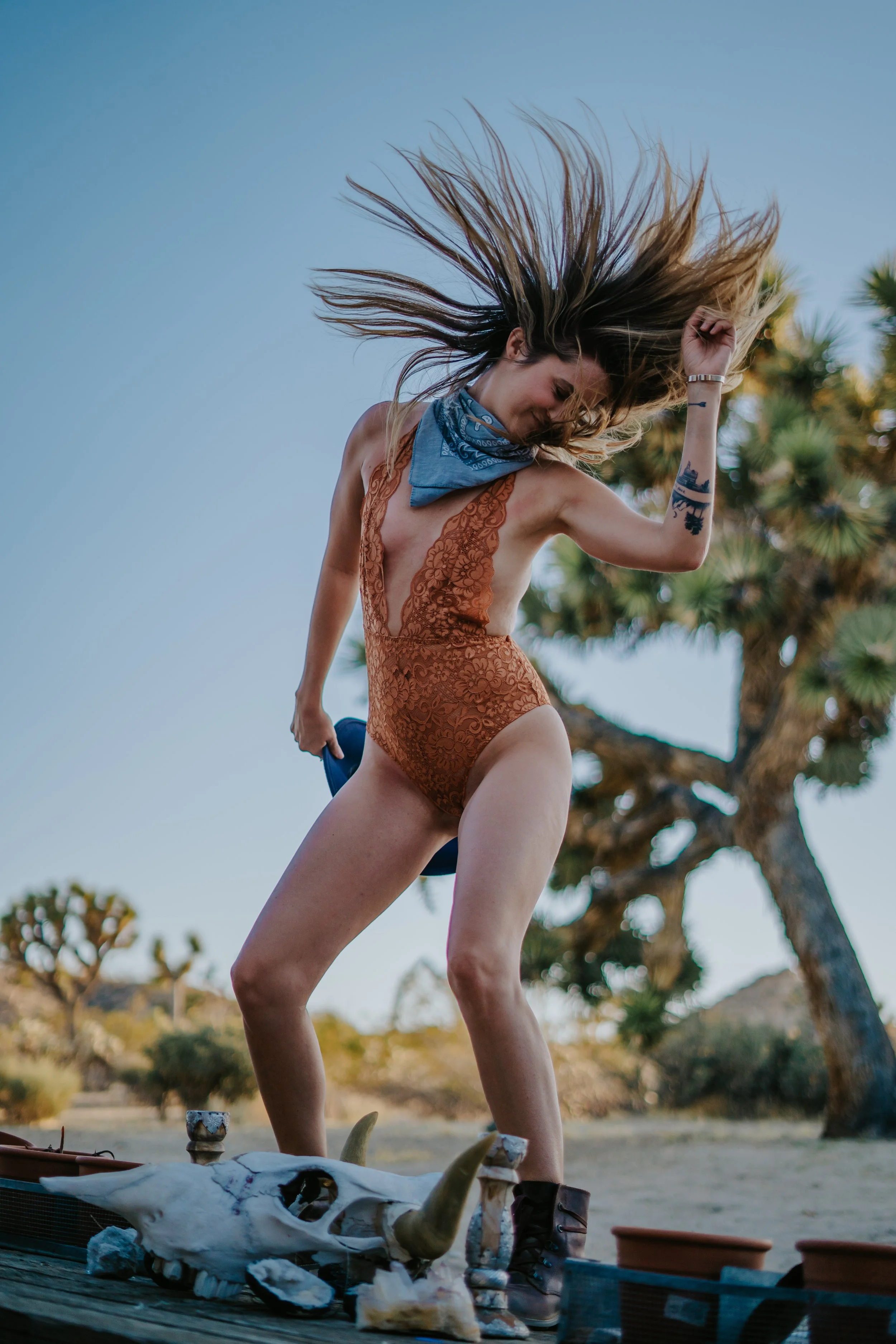 Courtney | Yucca Valley Female Empowerment Portrait Session
