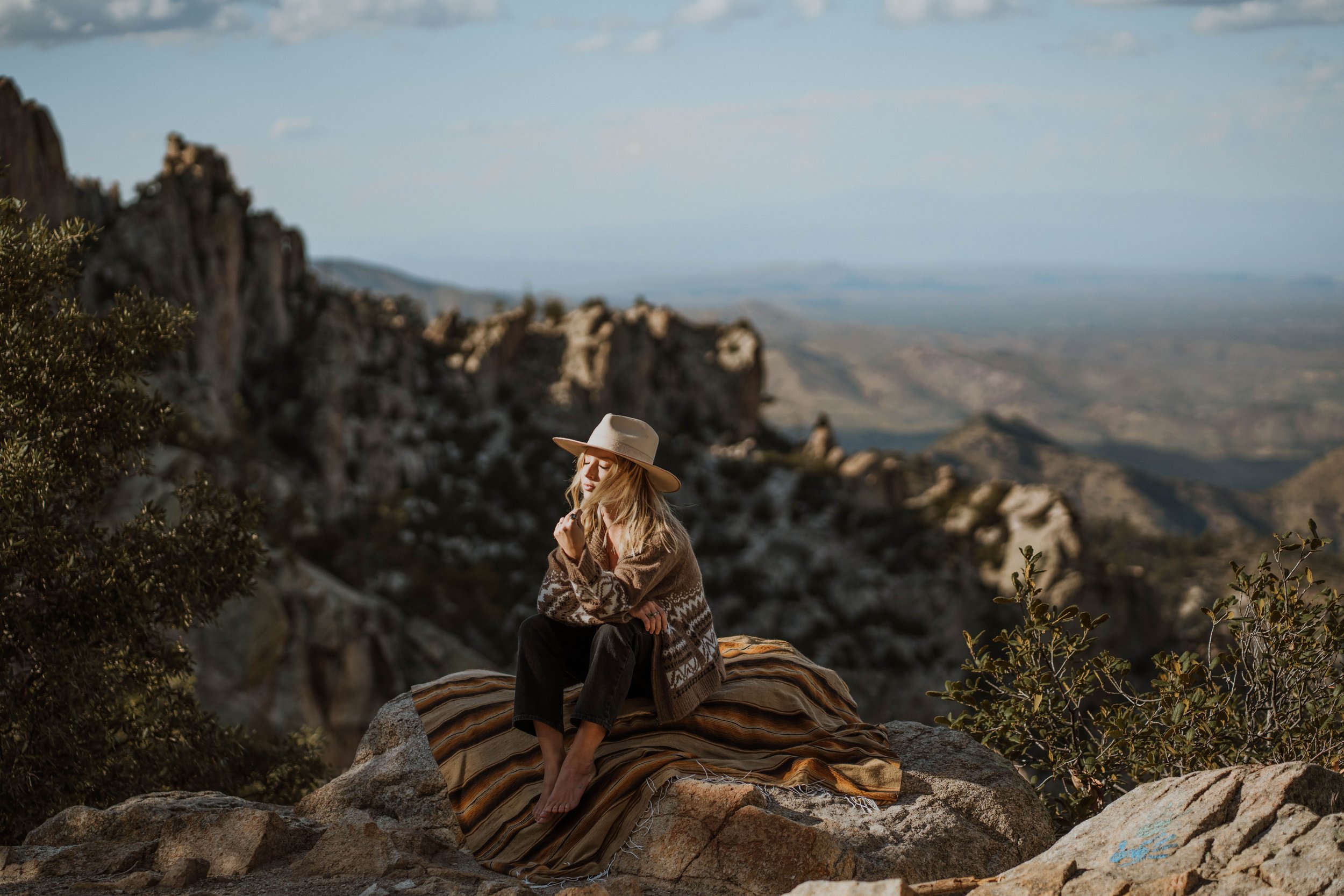 Afternoon on Mt.Lemmon Lifestyle Session for Coyote Collective