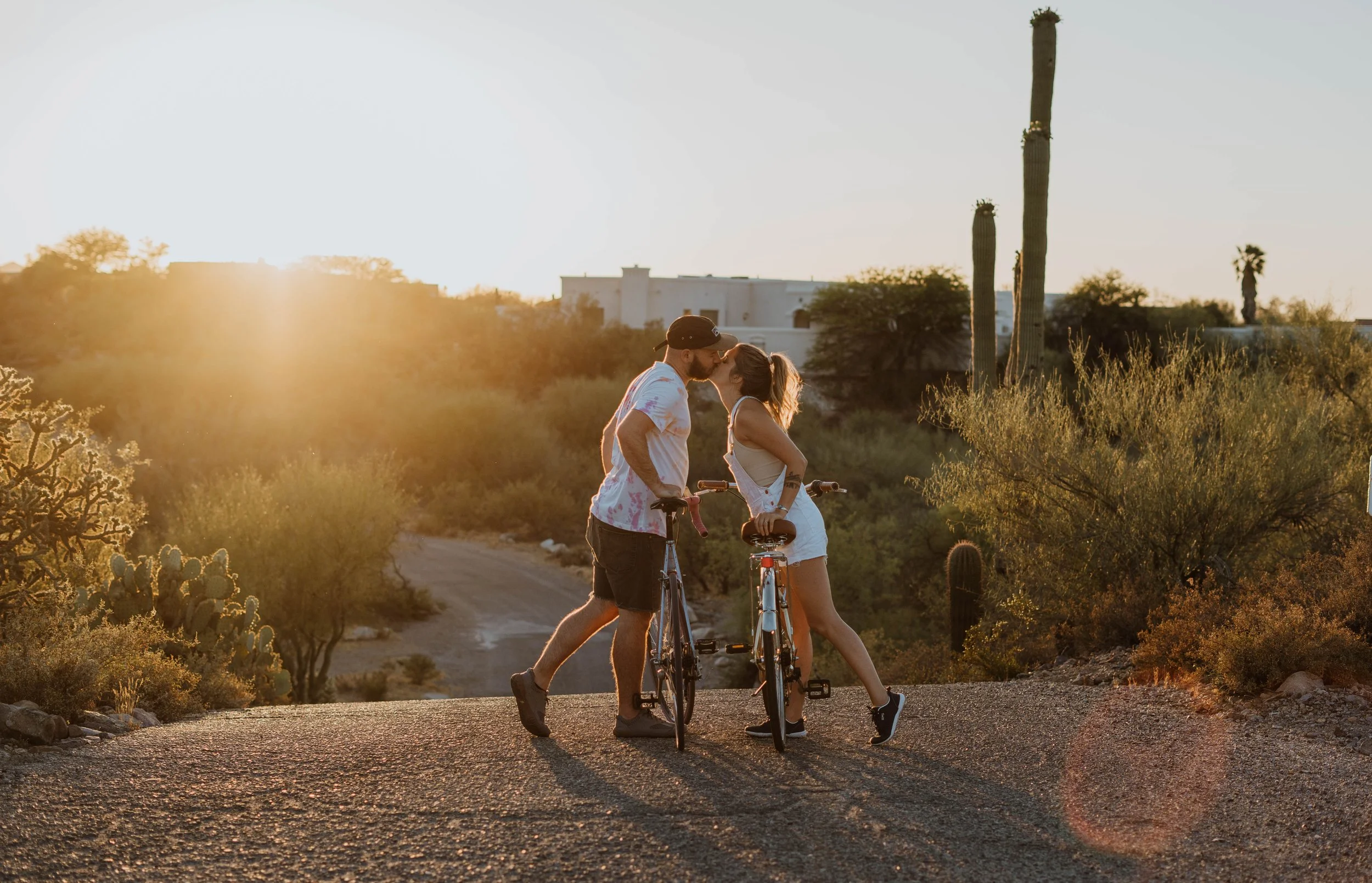 Sunset Bike Ride for Lems Shoes Primal Zen