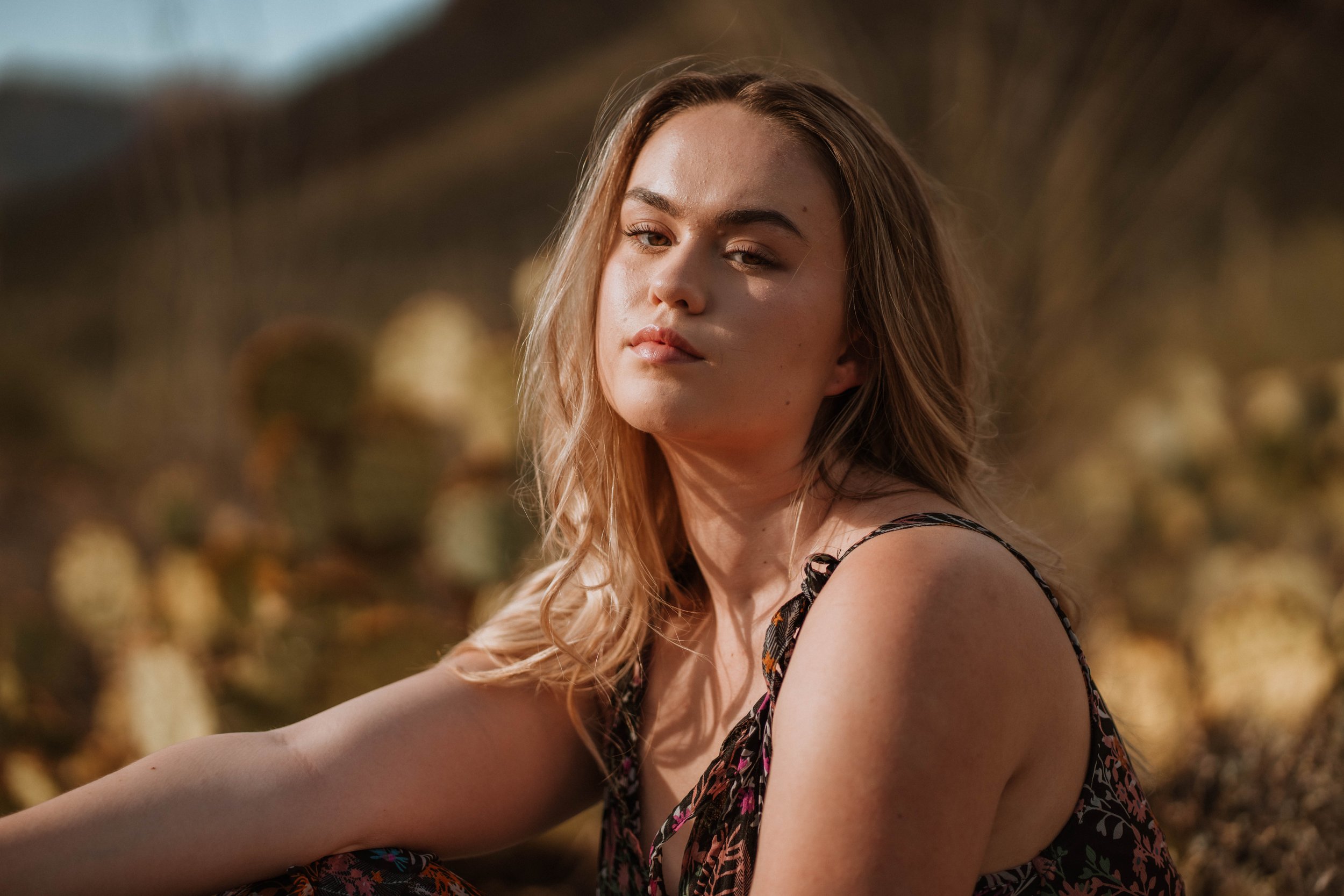 Bella | Tucson Mountains Portrait Session