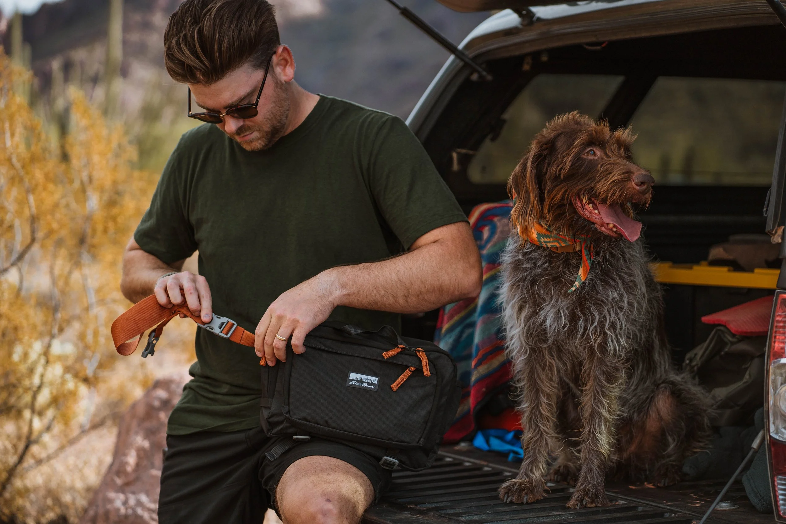 Weekend Among the Saguaros Lifestyle Session for Eddie Bauer