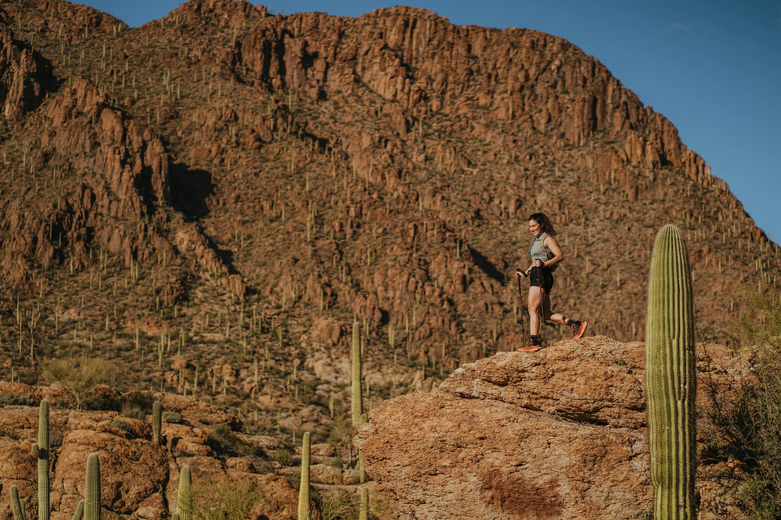 Tucson Trail Run Lifestyle Session for Deckers X Lab Women's Enduro