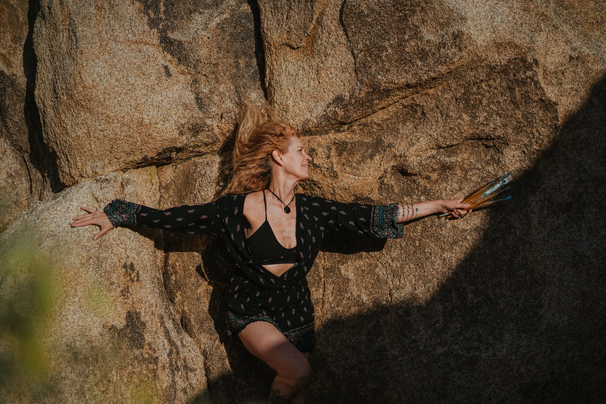 Joshua Tree Artist Branding Session with Raven Skye Western Art