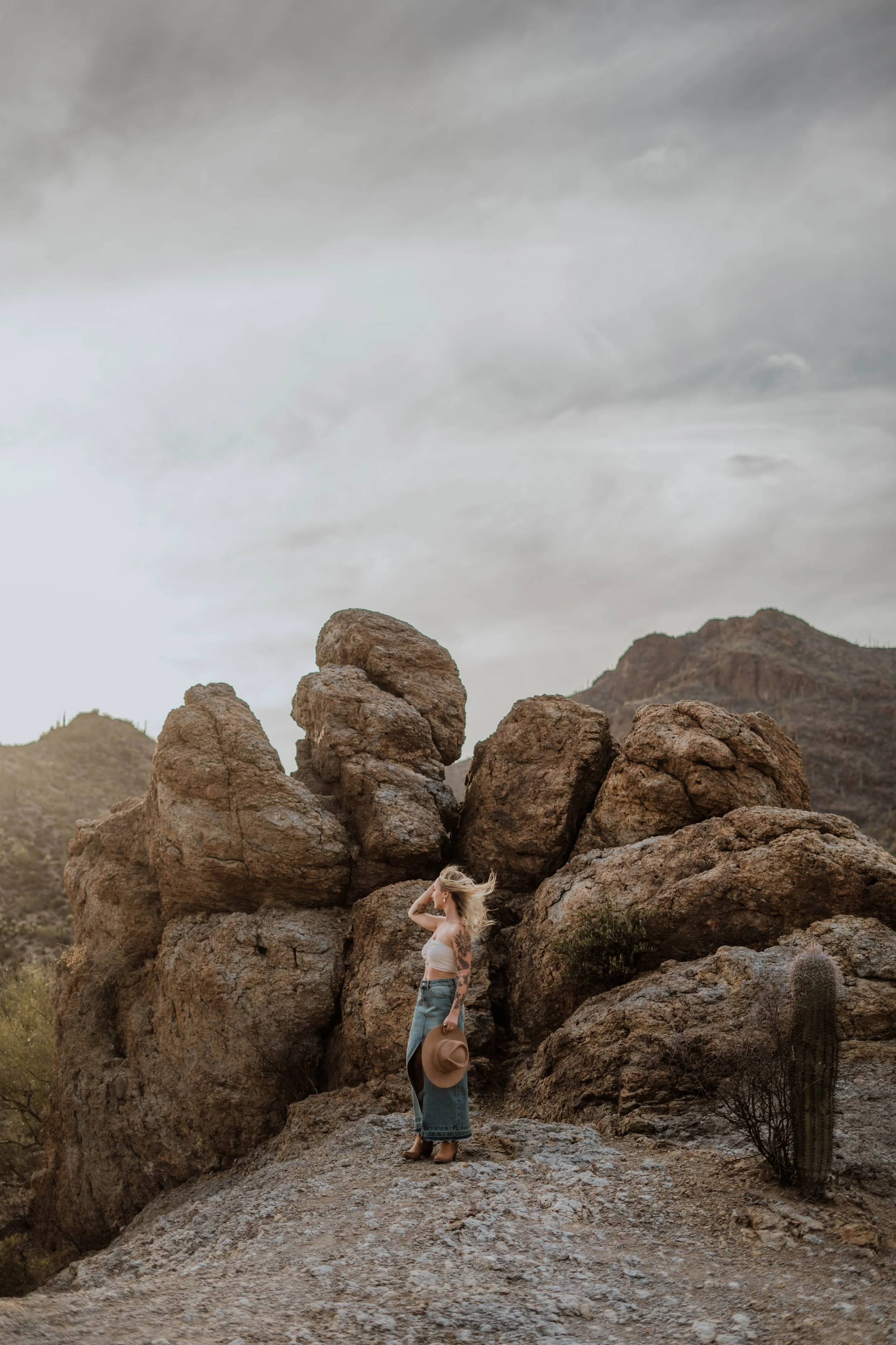 Emotive Portrait Photography Courtney Carteret in Tucson, Arizona