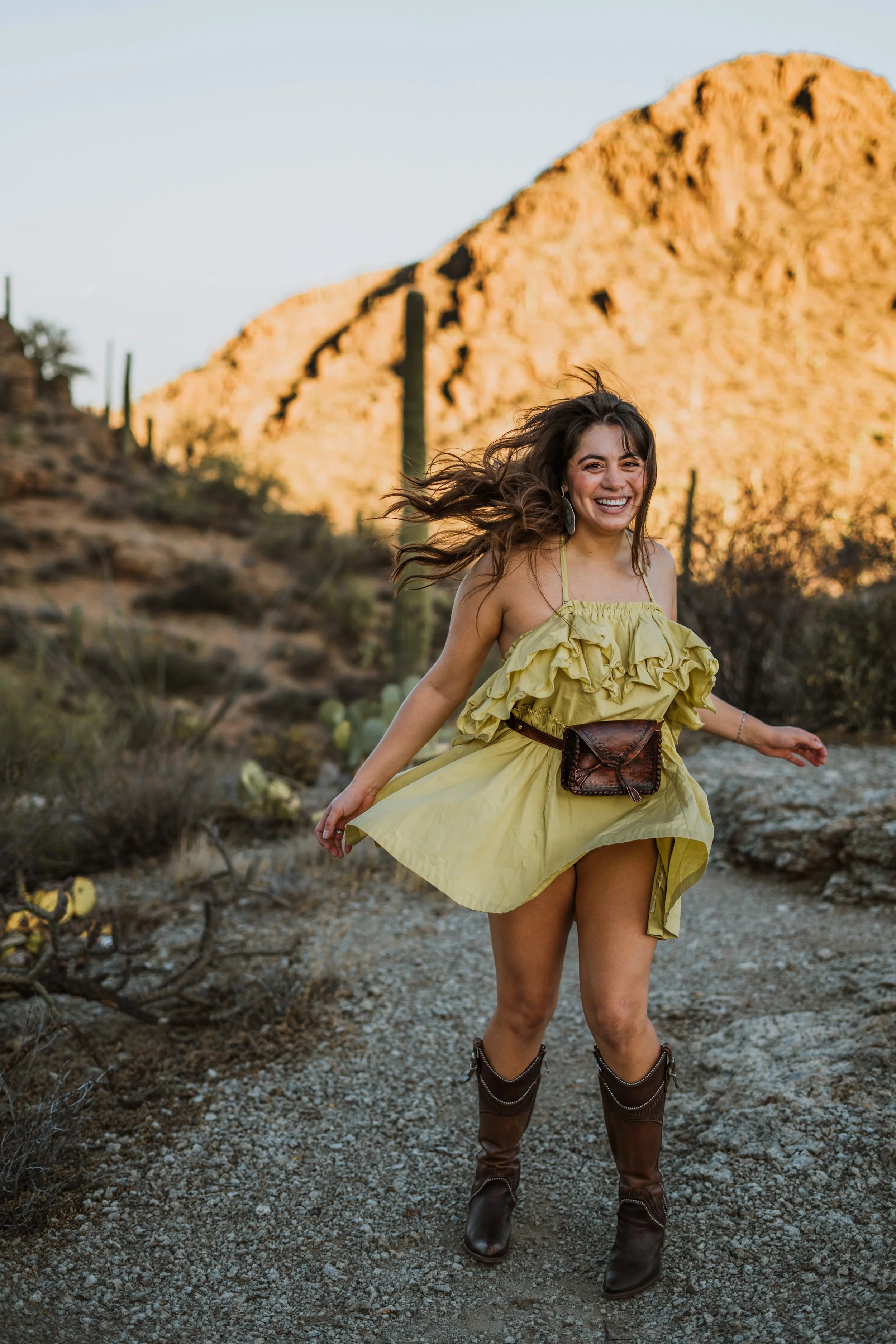 Fierce, Feminine Desert Lifetyle Photography by Courtney Carteret Photography in Tucson, Arizona