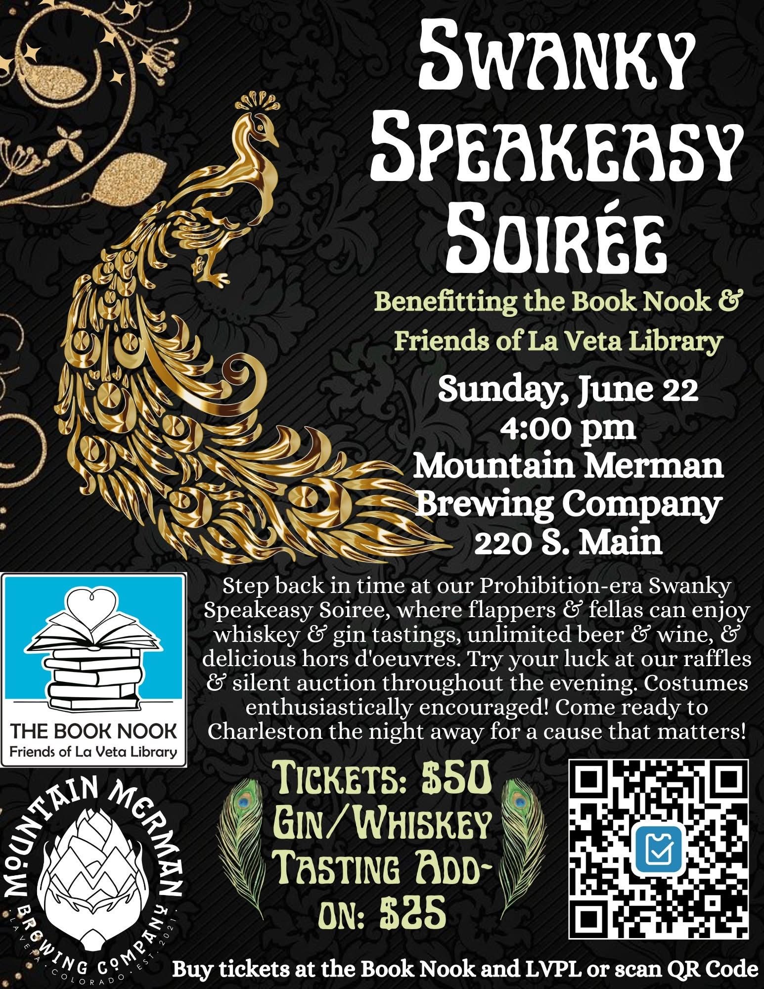 FoLVPL Presents: Swanky Speakeasy Soirée