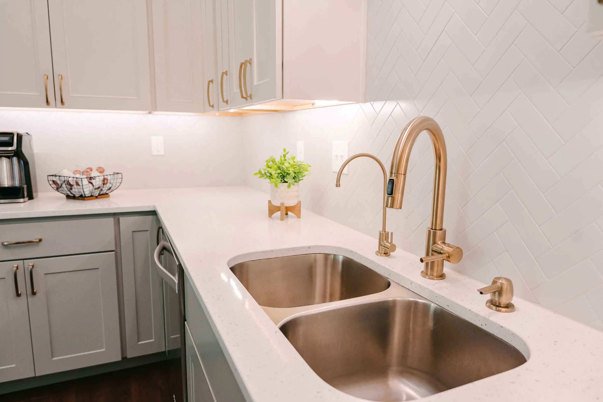 Transitional Kitchen Remodel in West Lafayette, IN by New View Exteriors and Interiors project photo 5