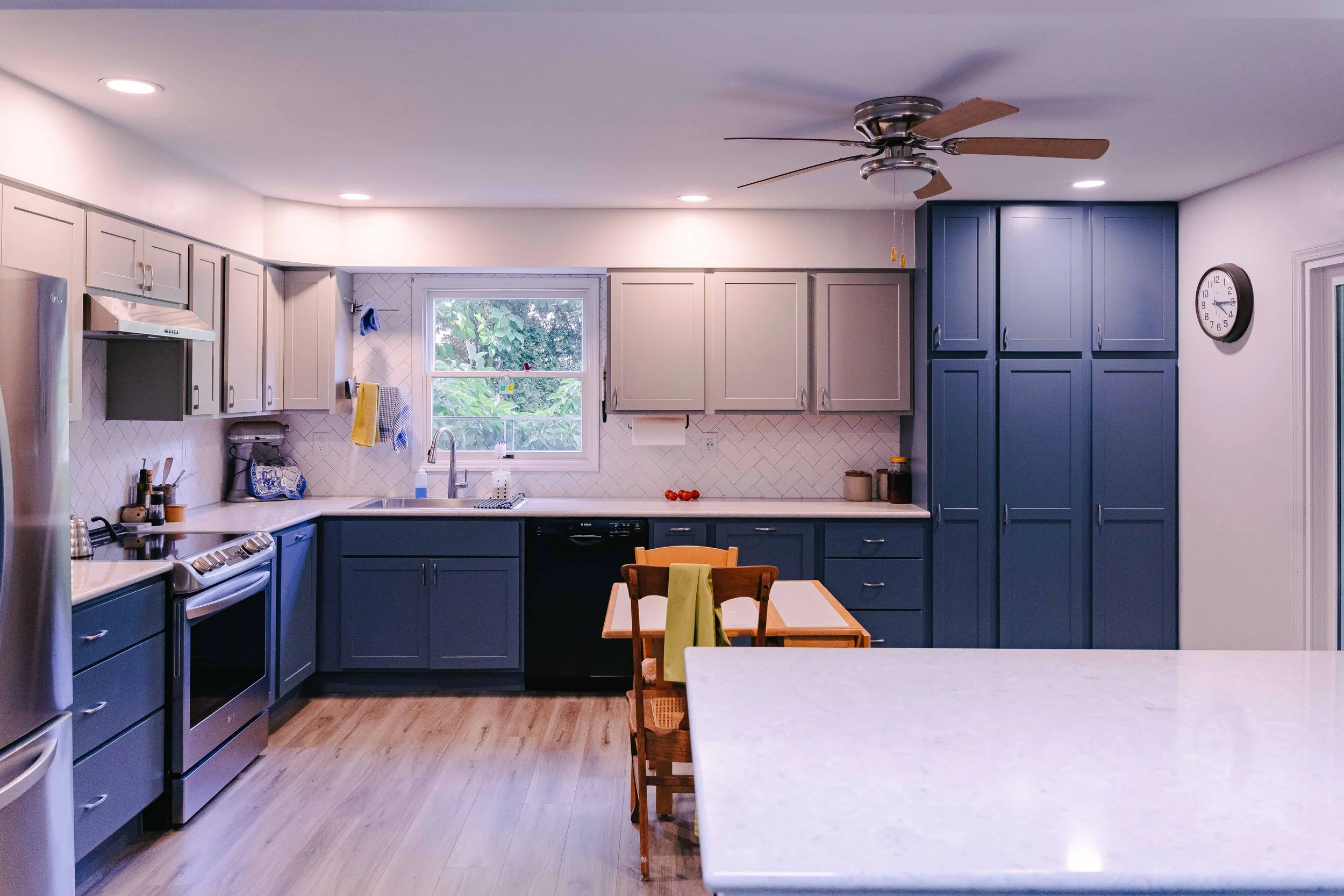 Transitional Kitchen Remodel in West Lafayette, IN by New View Exteriors and Interiors project photo 6