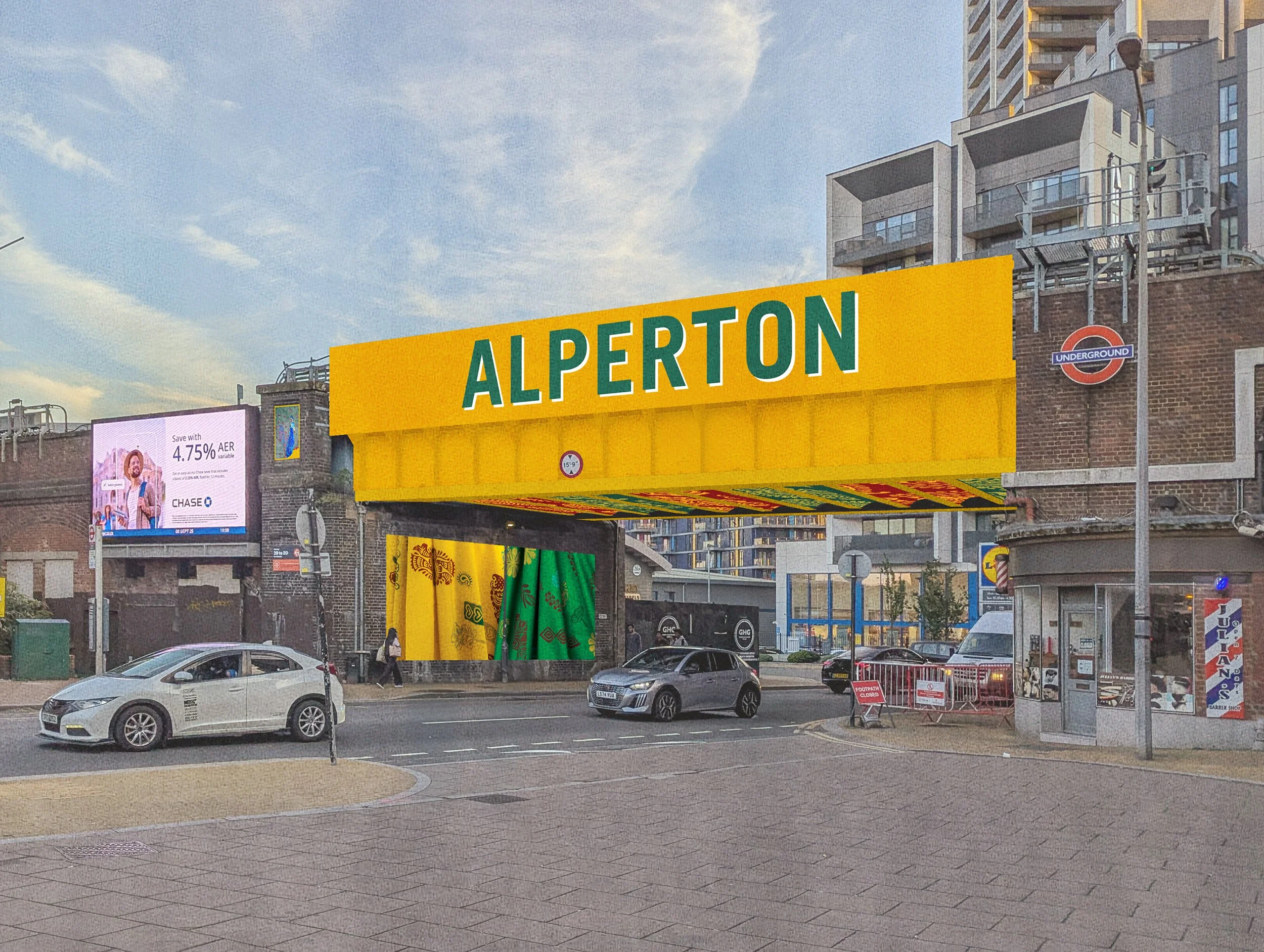Alperton Underground Railway Bridge